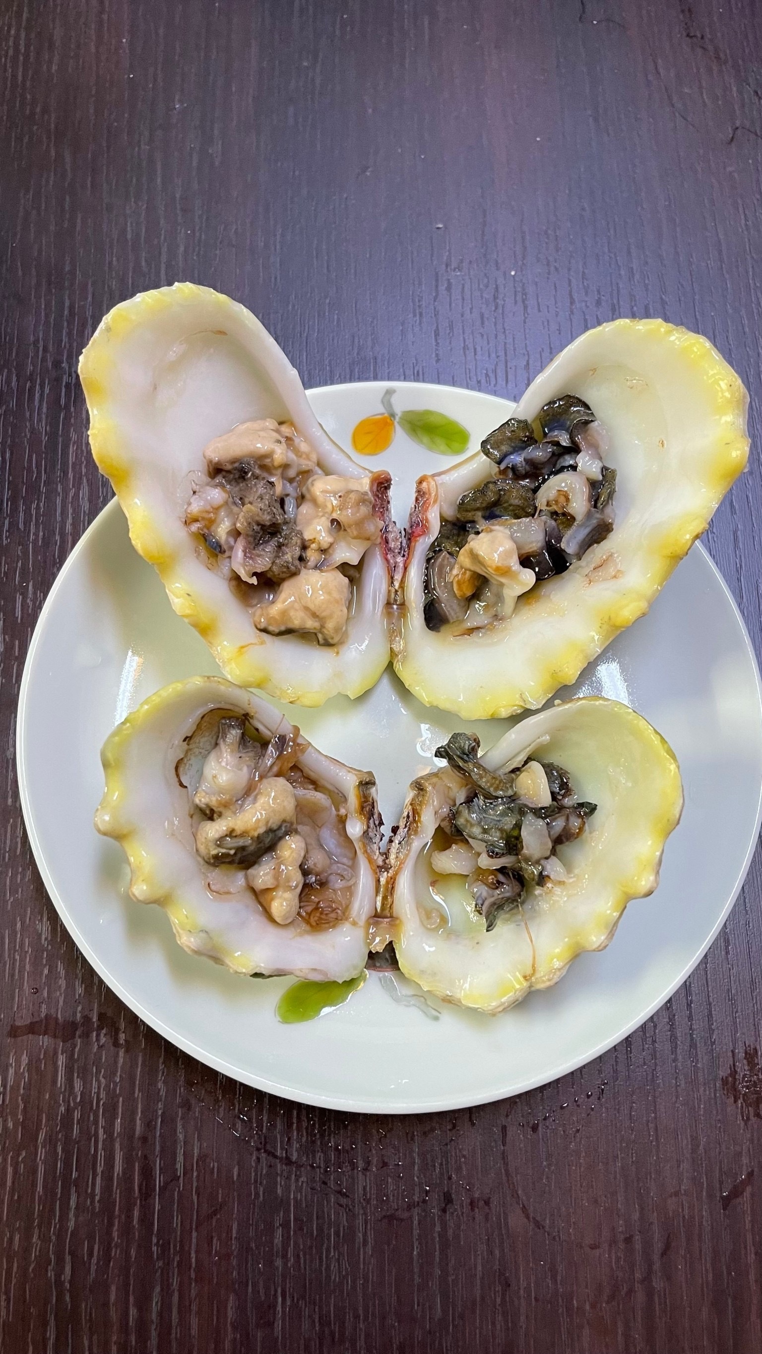 昨日のシャコ貝の刺身 | ロボホンともだち広場