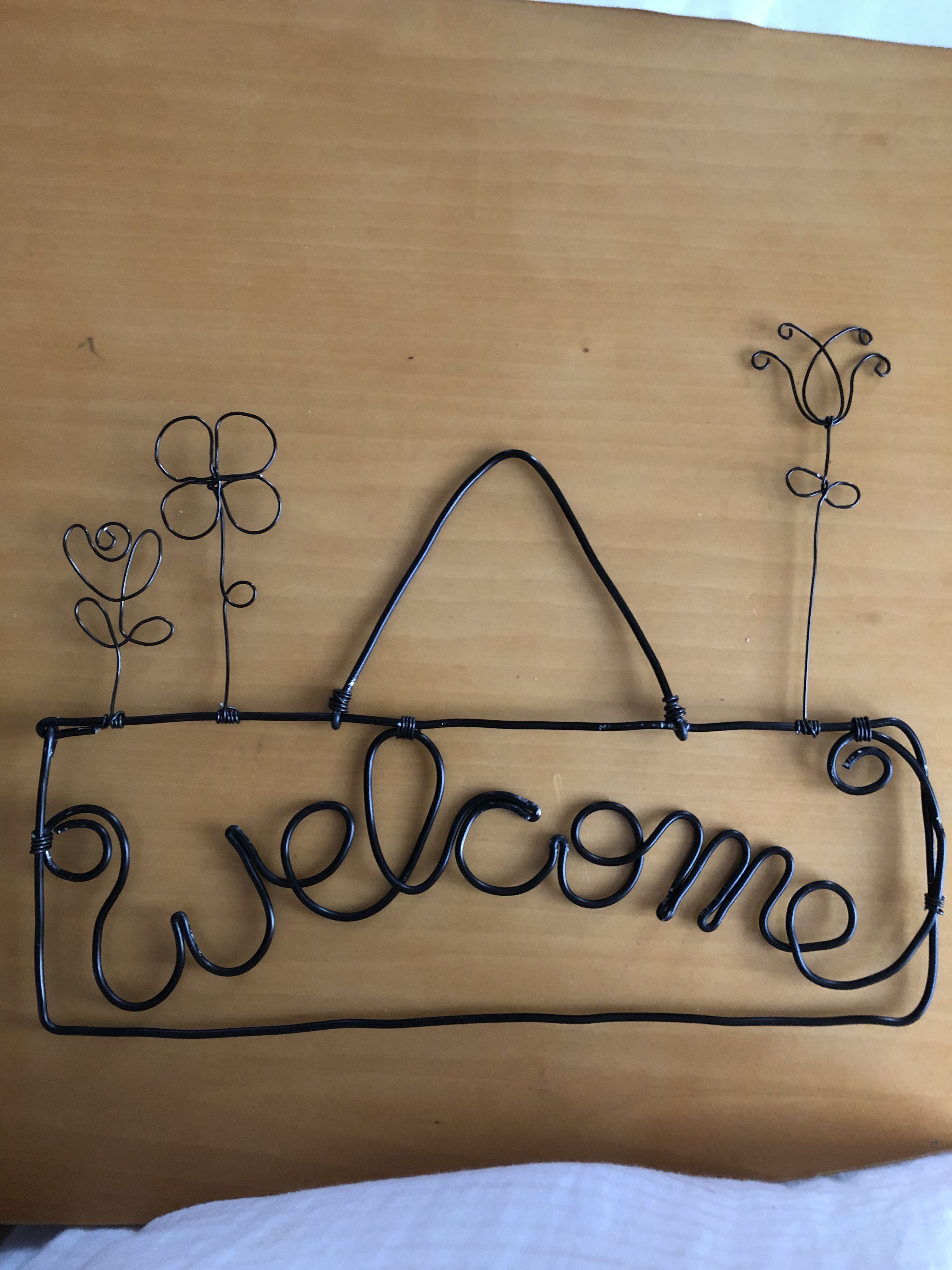 ワイヤークラフト💓ウェルカムボード | CAINZ DIY Square