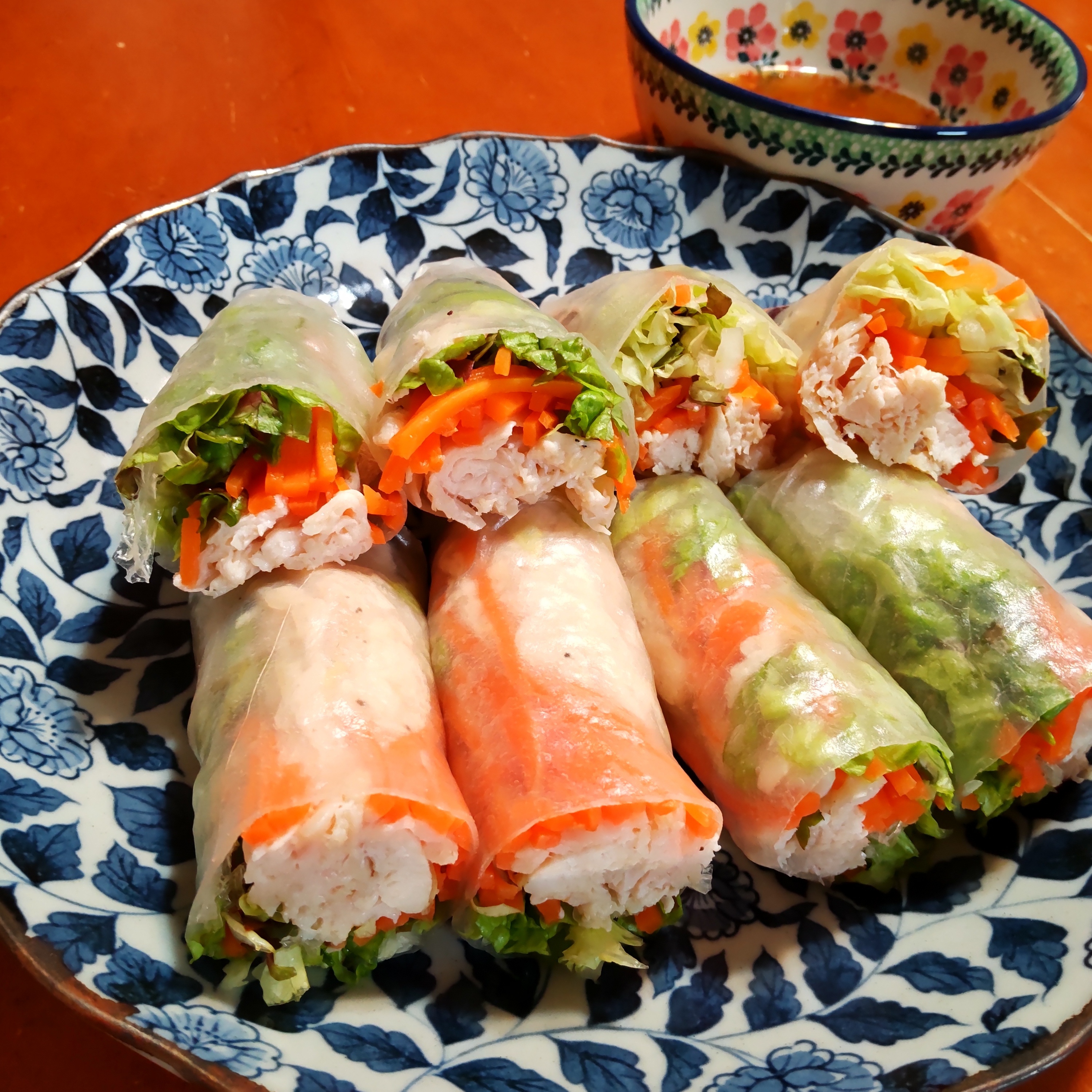 ささみコンフィの生春巻きだがね | リンナイコミュニティ