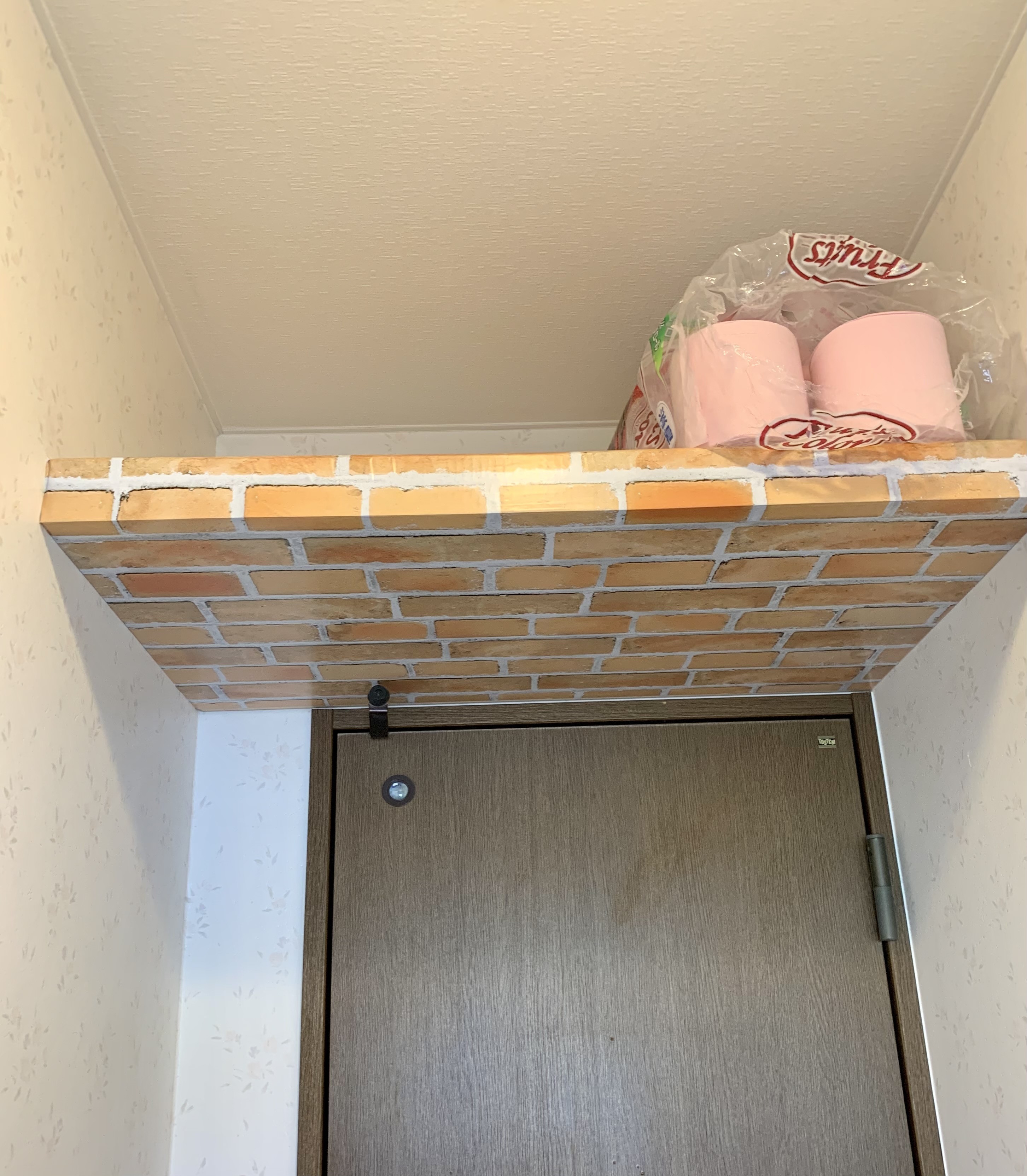 デッドスペースに棚を作りました | CAINZ DIY Square