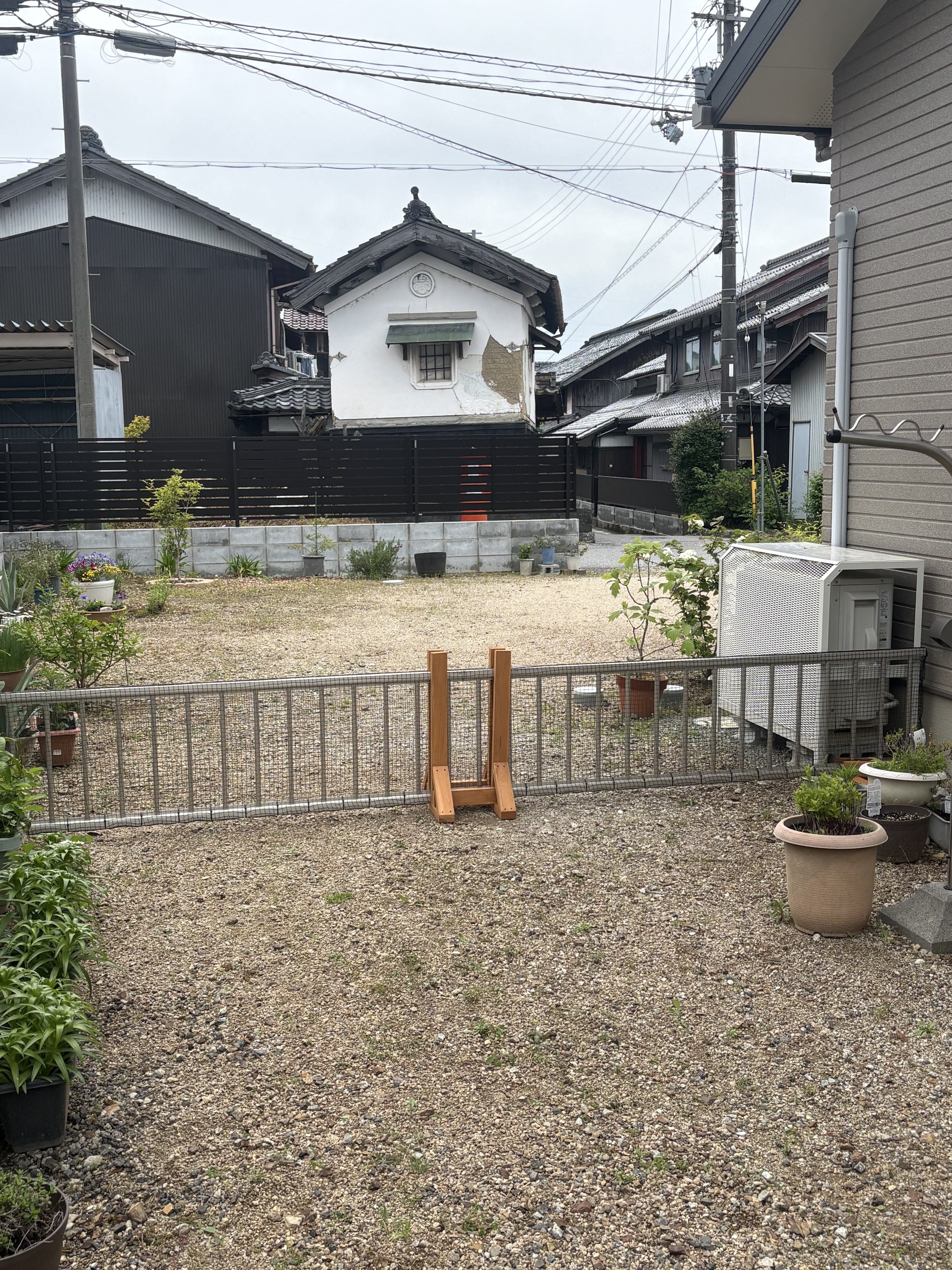 手作りドッグラン