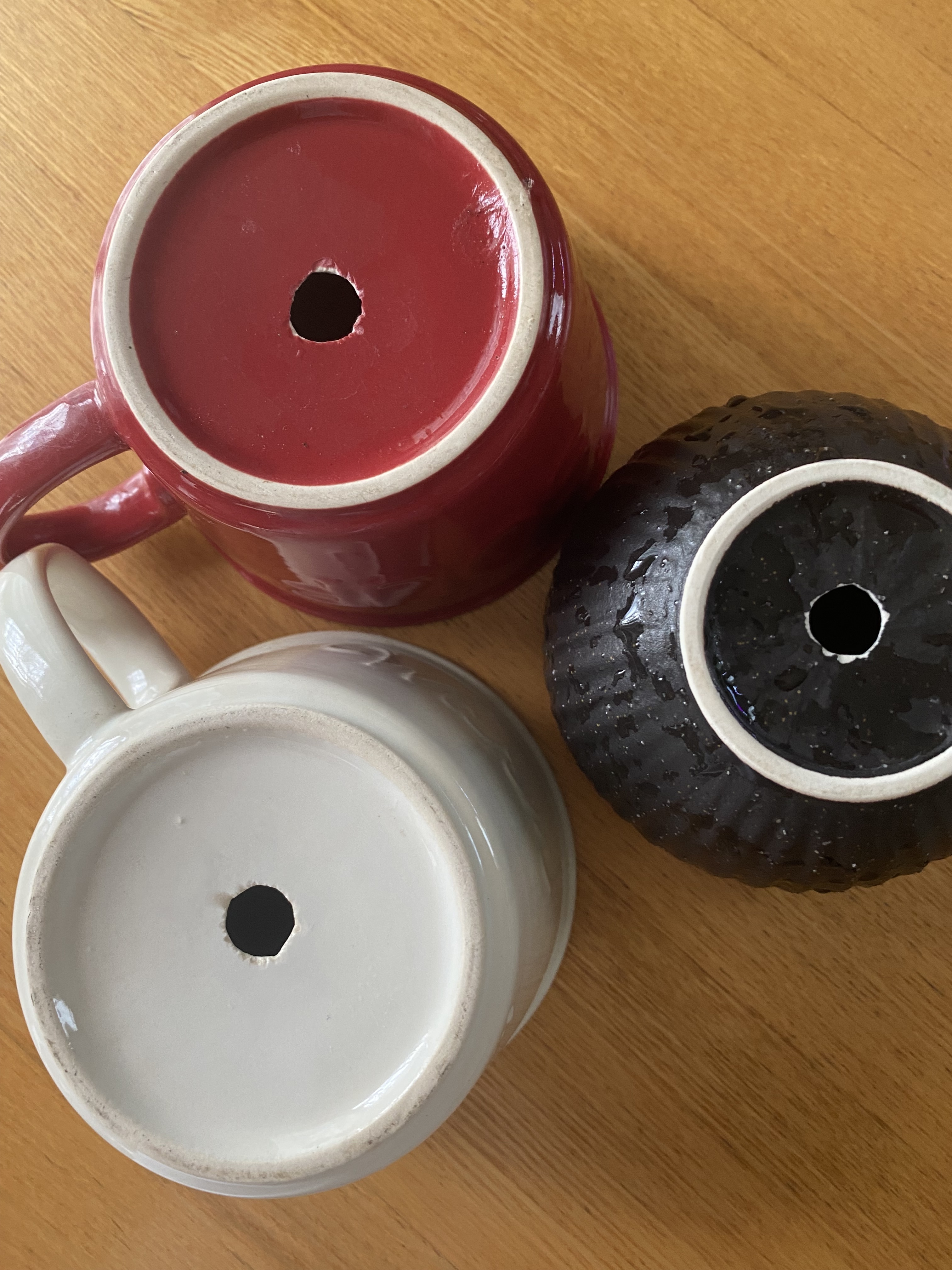 陶器 陶器の植木鉢 「チョコミントグリーン」 3号サイズ 一輪挿し・花瓶