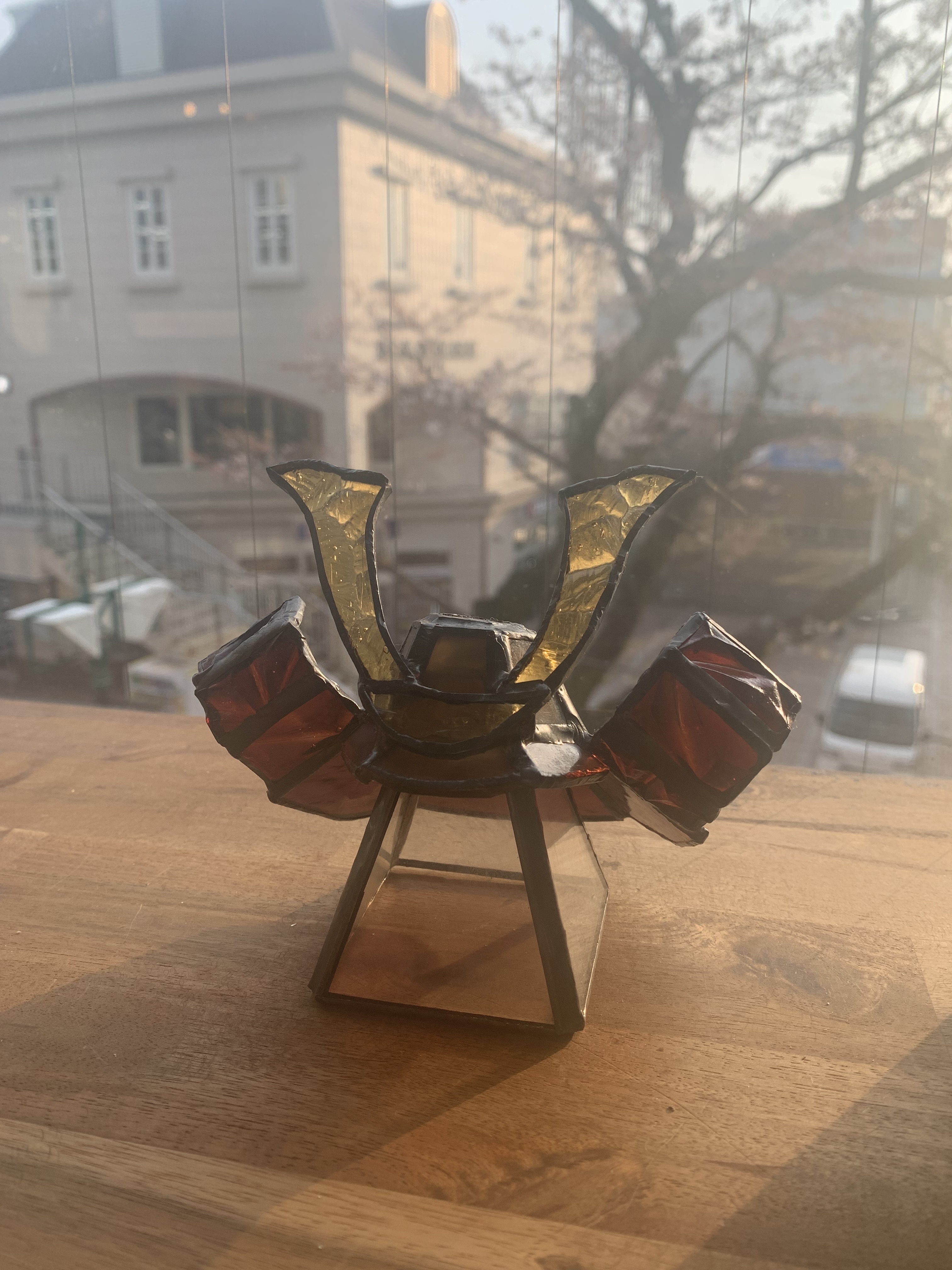 ステンドグラスで兜作りました♡♡ | CAINZ DIY Square
