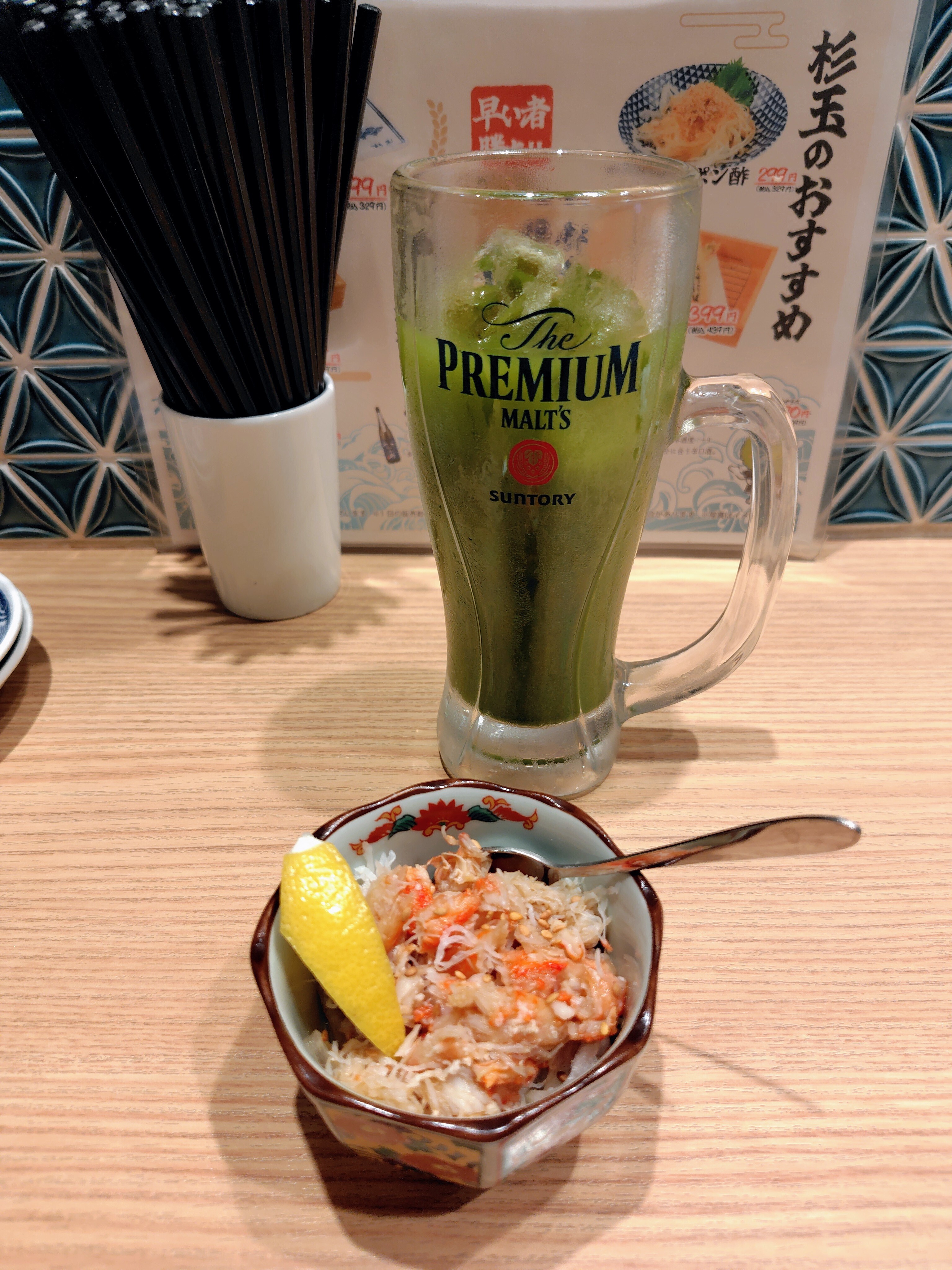 たらば蟹小鉢🦀とキャビアといくらまみれの背徳 | YEBISU BEER TOWN