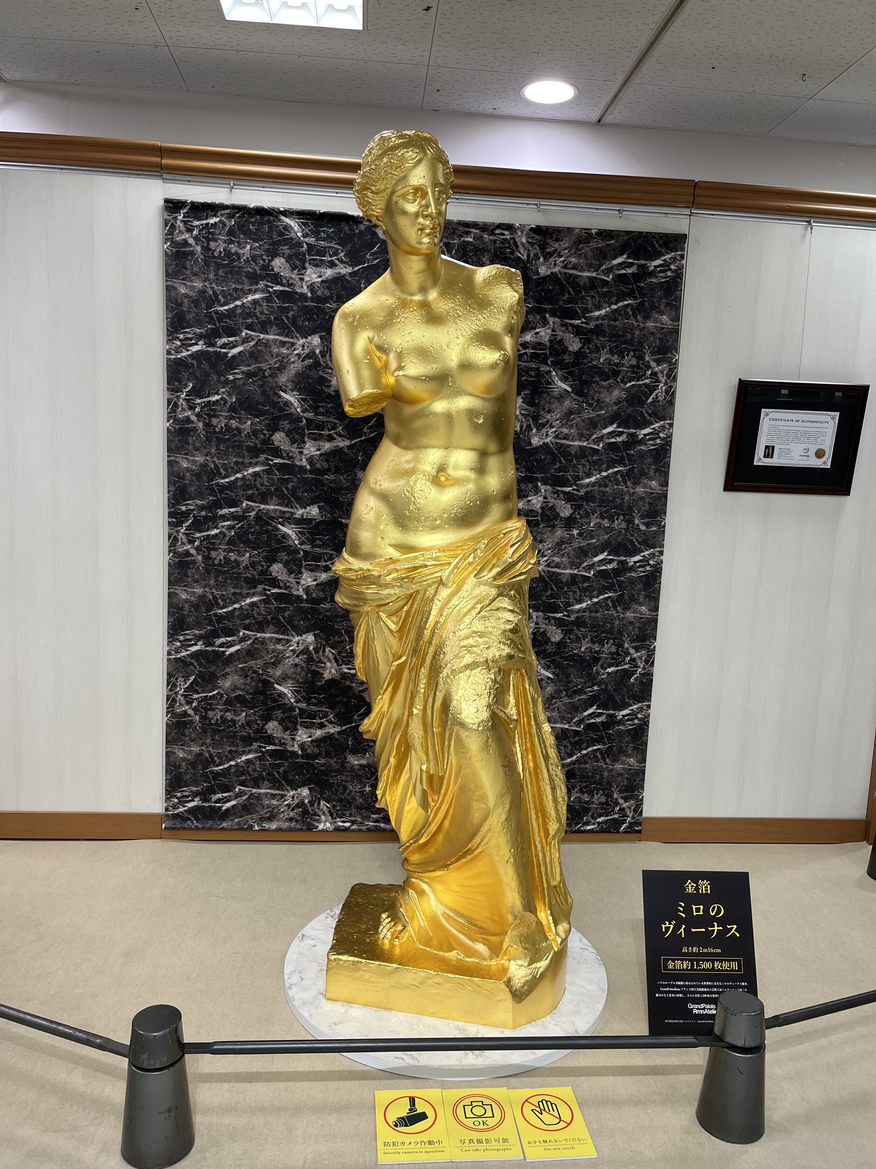 黄金のミロのヴィーナス」〜大黄金展〜 | ファンでん