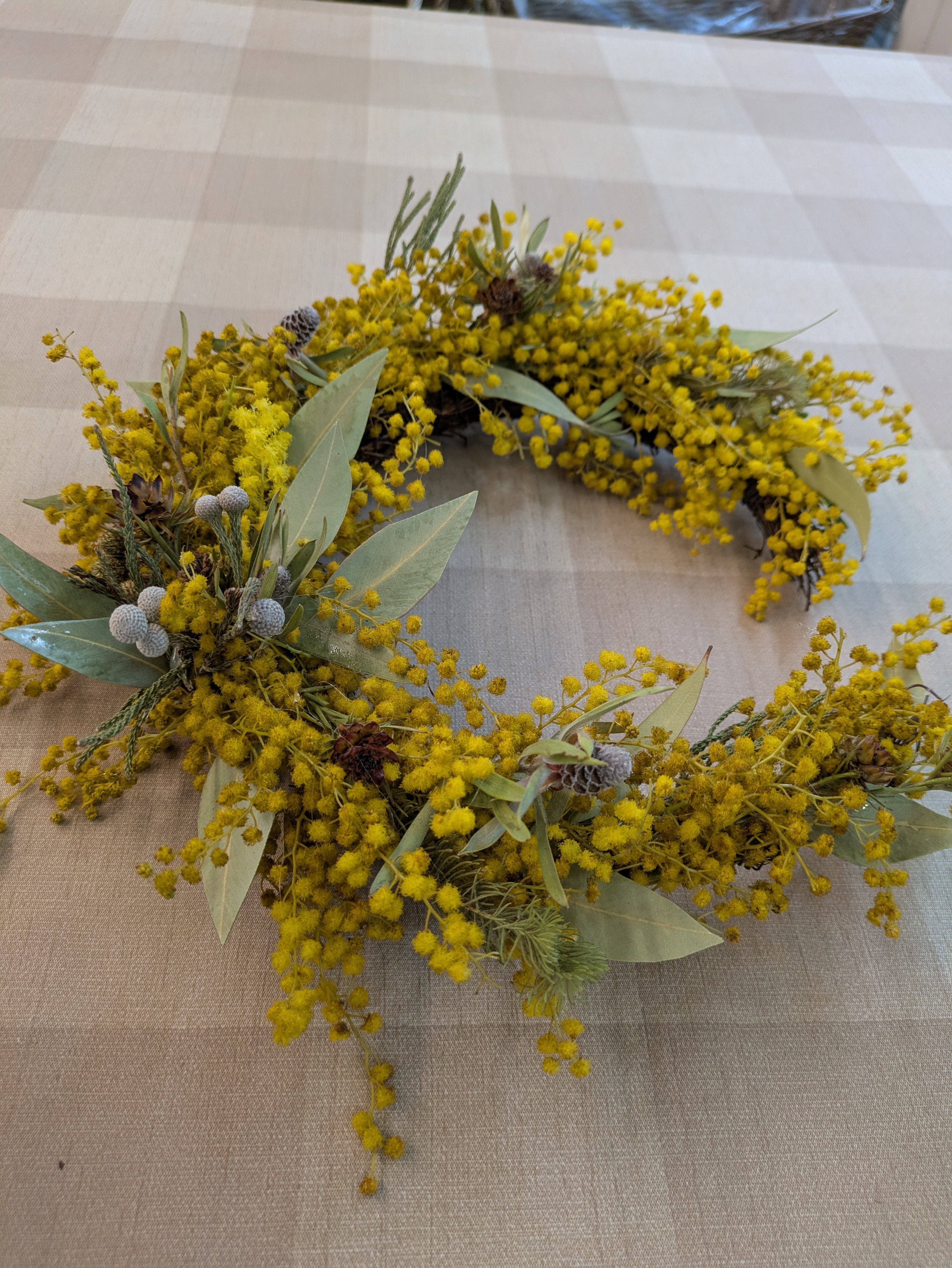 ミモザ💛三日月リース | CAINZ DIY Square