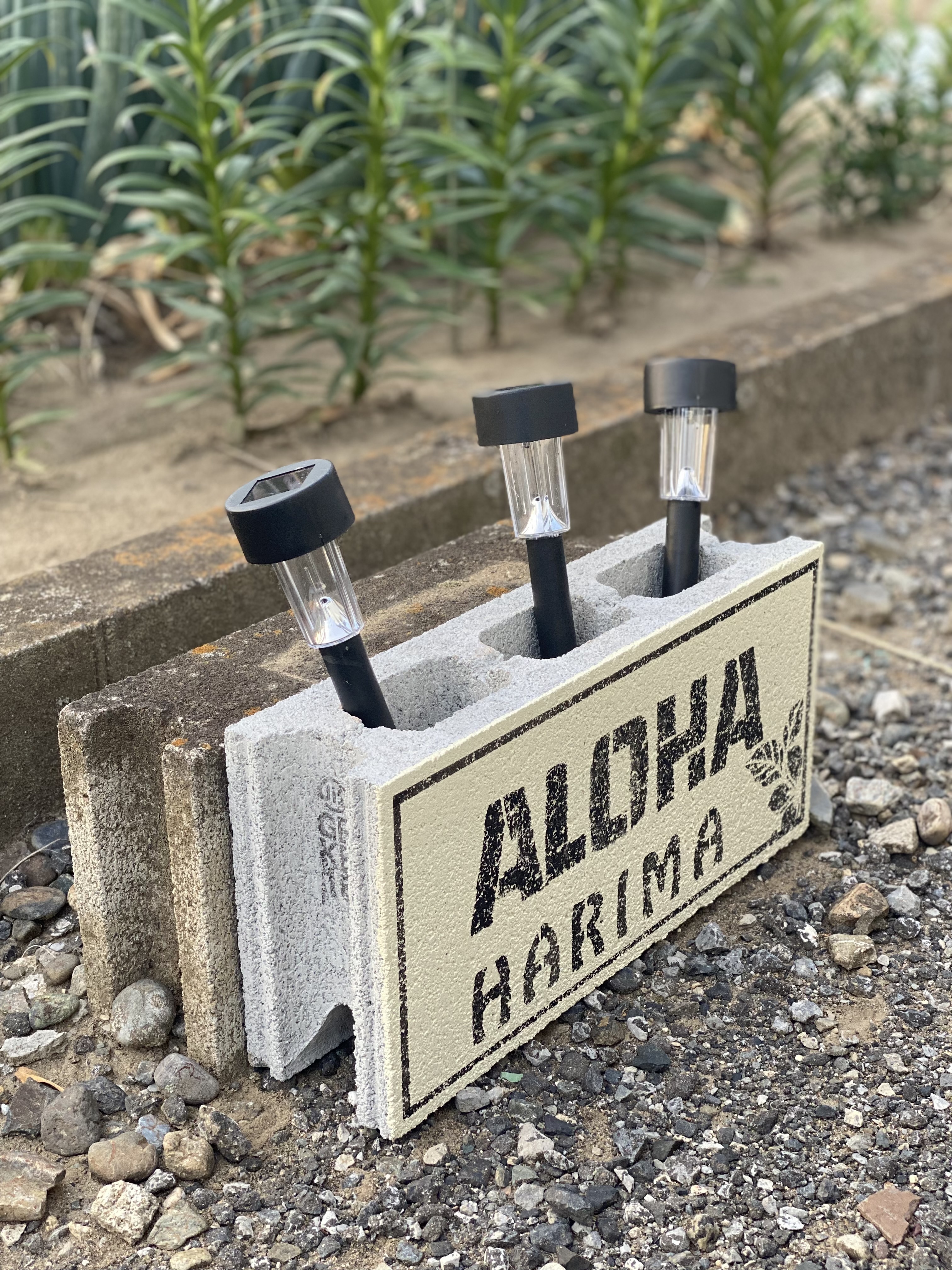 カインズコンクリートブロックで作る傘立てアレンジ | CAINZ DIY Square