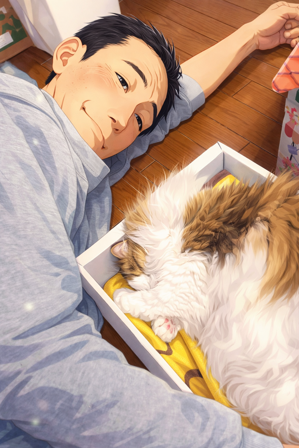 娘のねこ 一緒にお昼寝中〜（笑） | TORQUE STYLE