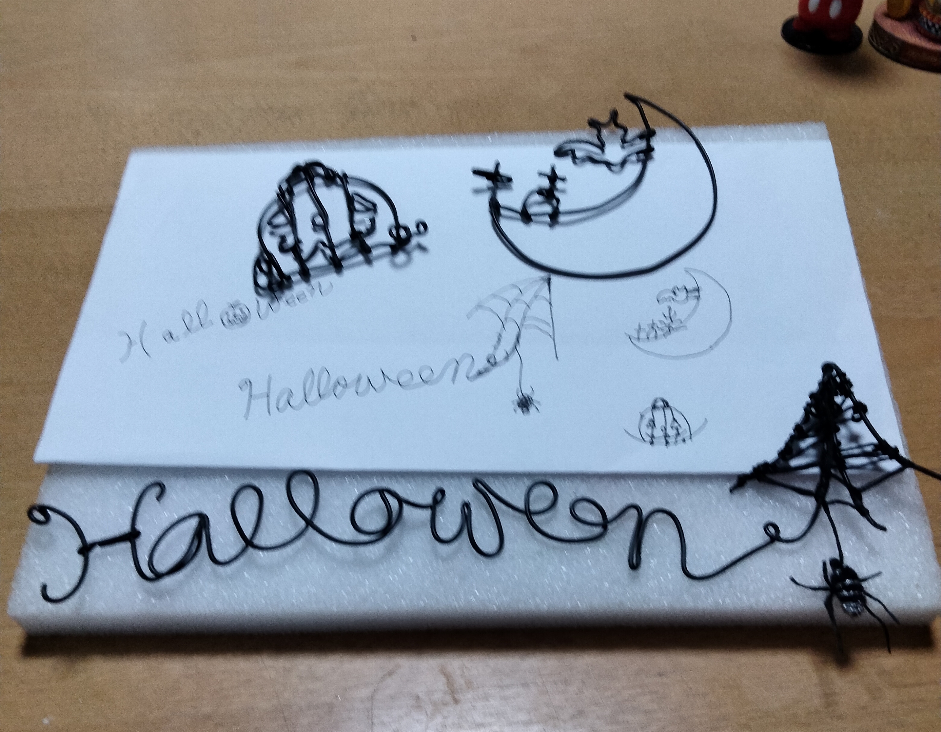 ハンドメイド　オーダー受付ページ　　♡ハロウィンインコ　パネル♡ オーダーページ 9/6ハロウィンインコ 限定パネル ハンドメイド