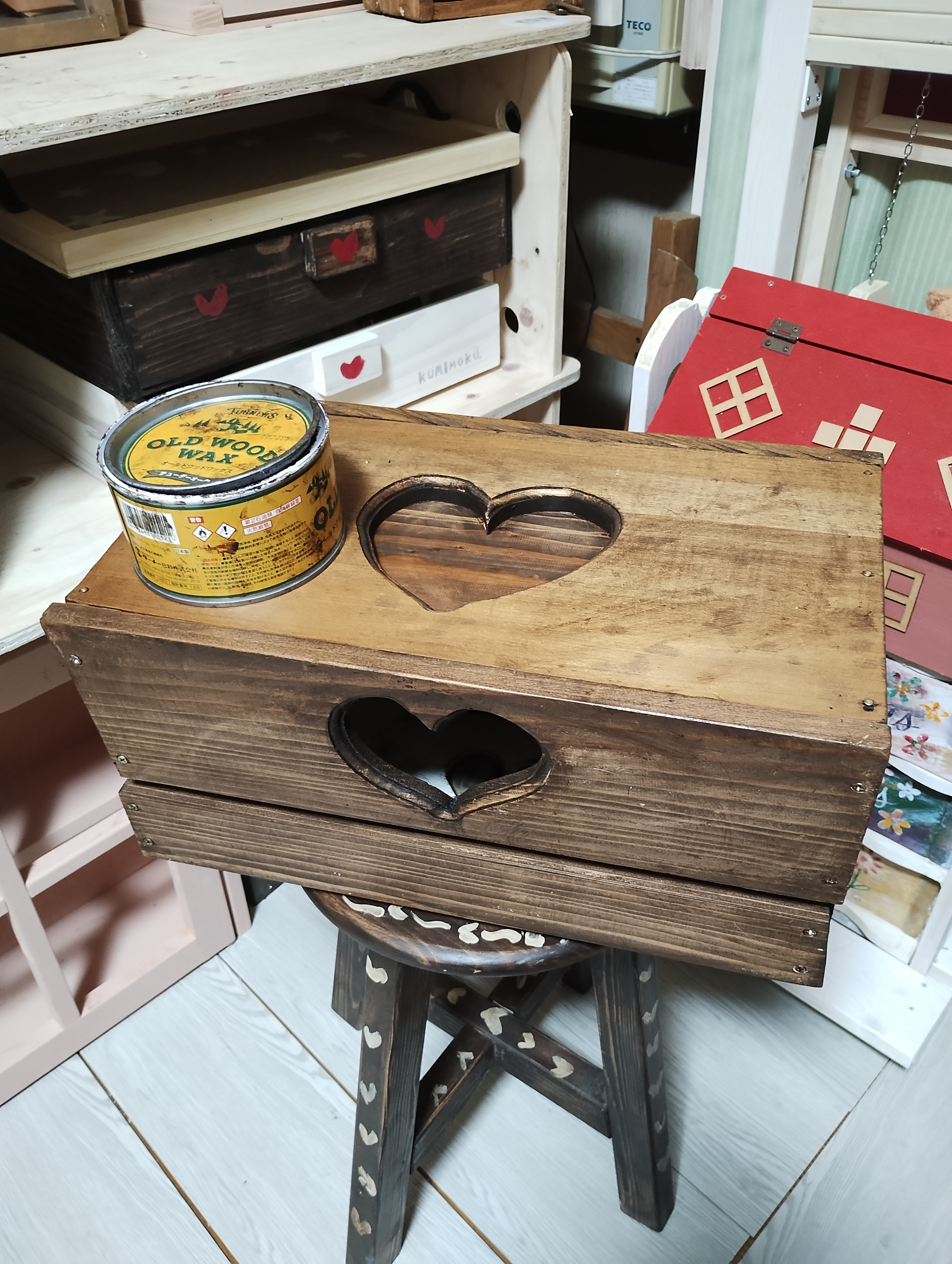 アンティークな収納椅子に変身 | CAINZ DIY Square