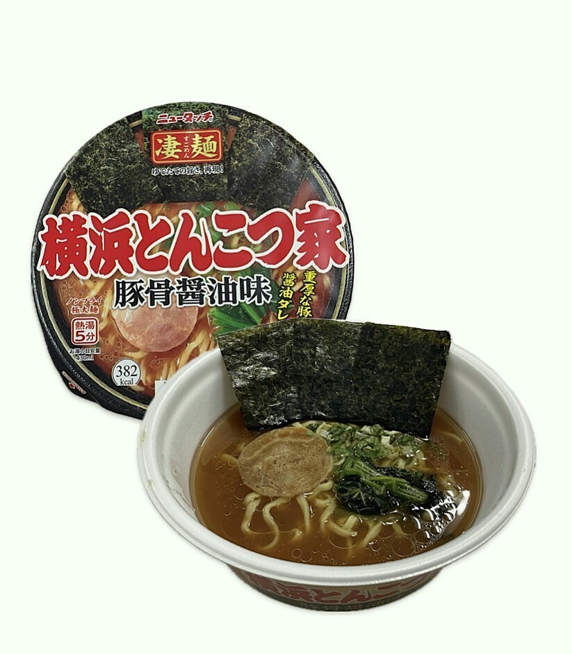 横浜とんこつ家豚骨醤油味 | すごめんち