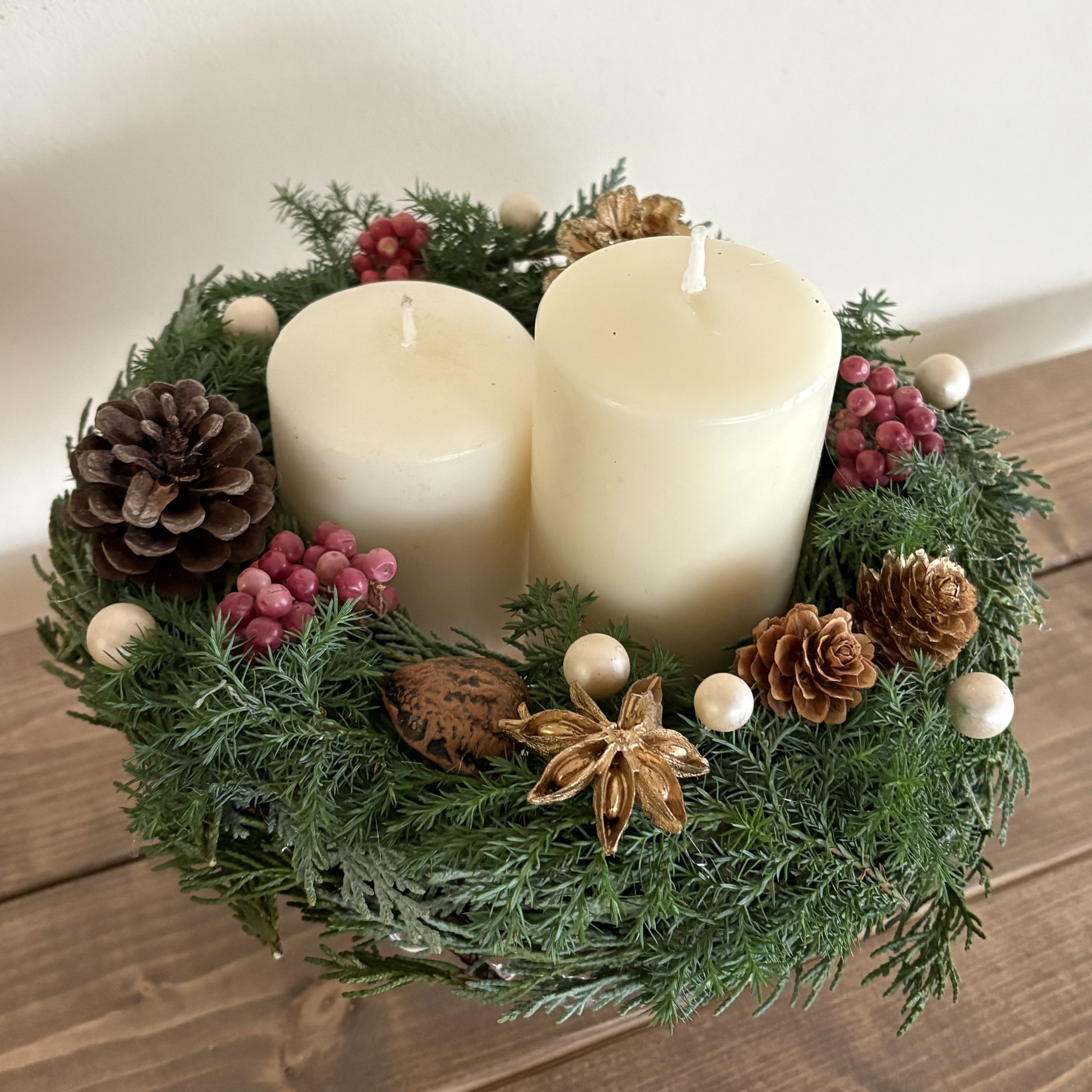 クリスマスリースのキャンドルホルダー | CAINZ DIY Square