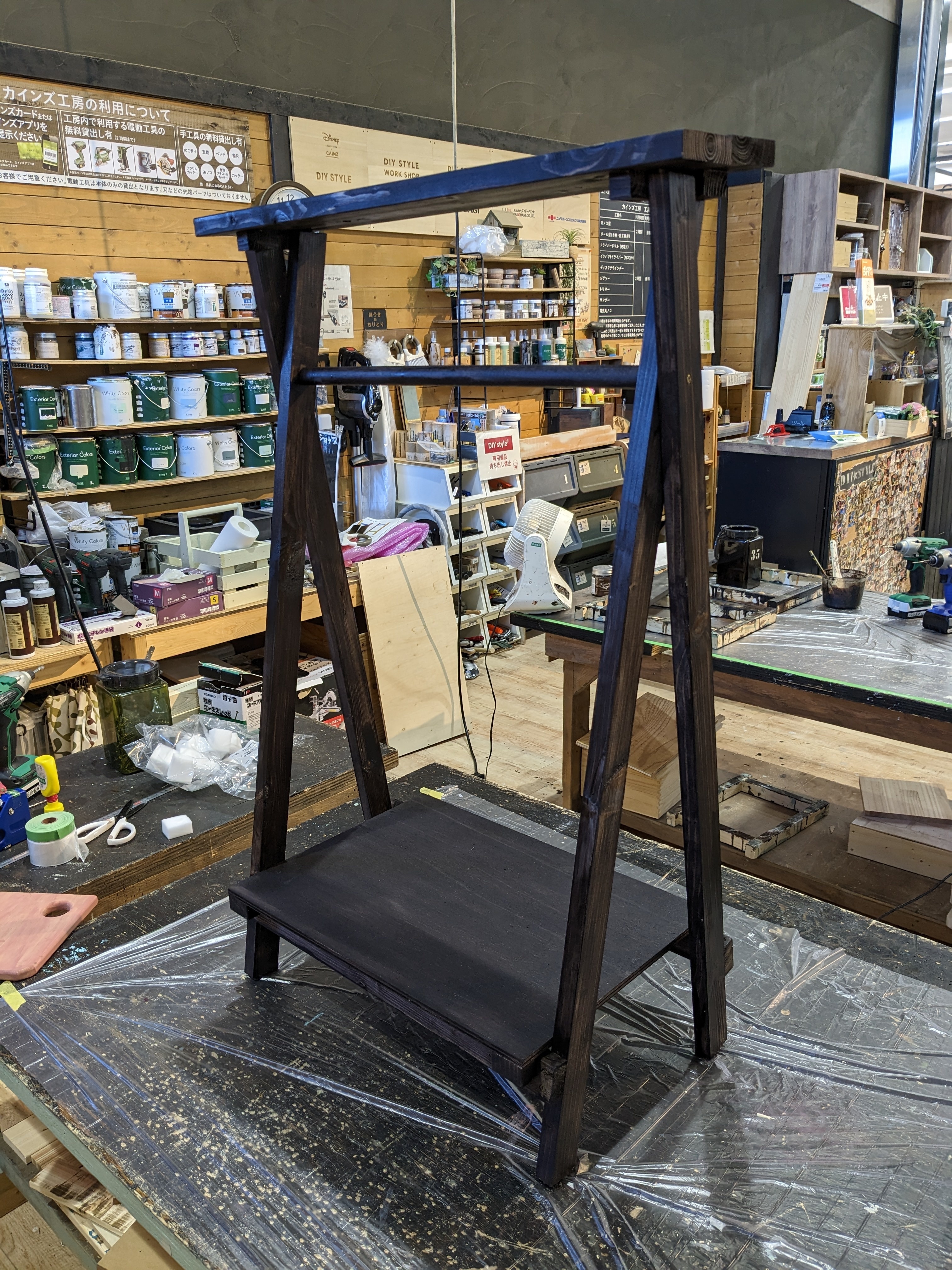 スキャンテーク　折り畳みハンガーラック d0bce0fd-0a7b-4ab5-9c80-