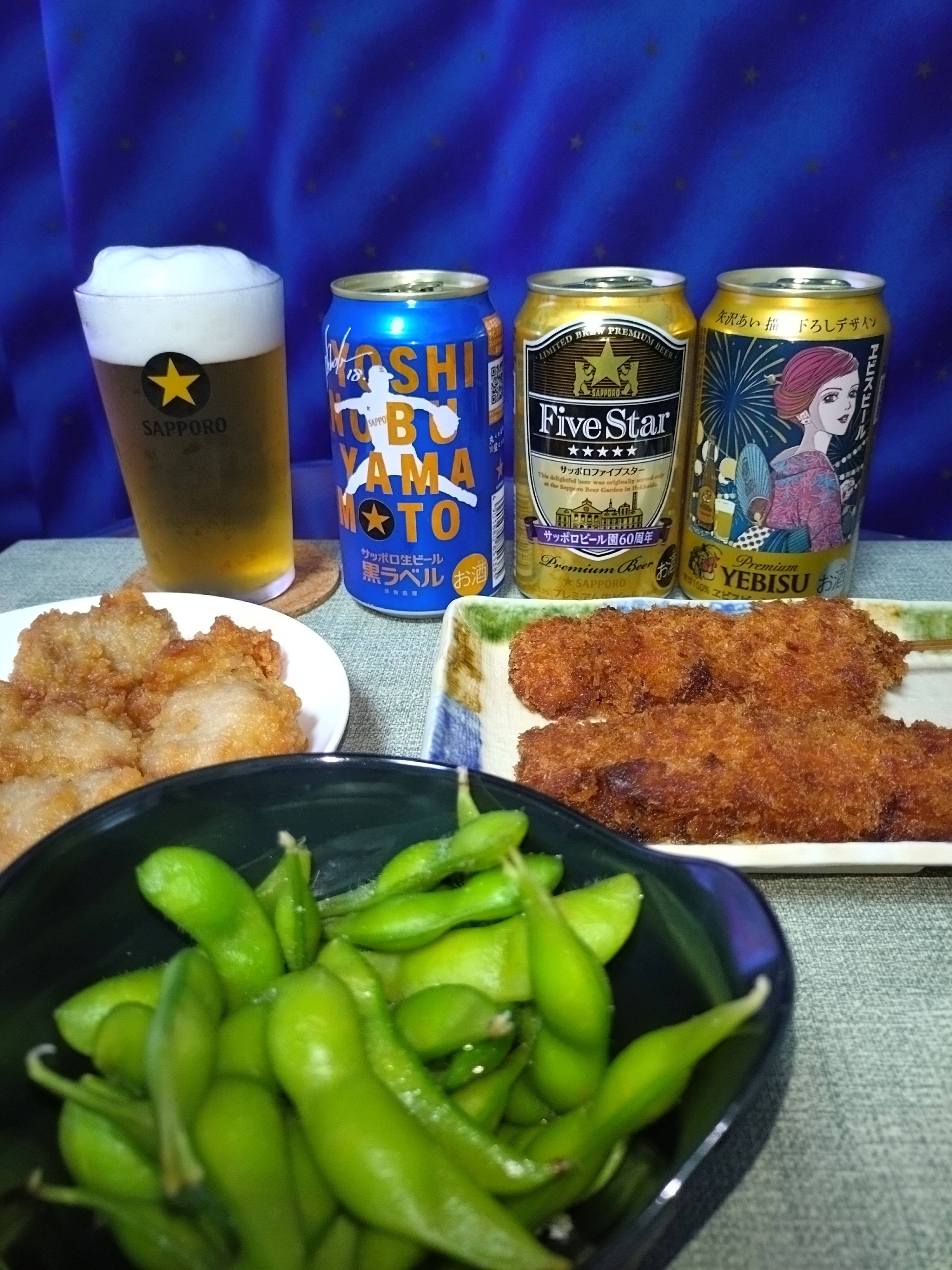 黒ラベルデザイン缶、Five Starとヱビ | YEBISU BEER TOWN - ヱビス