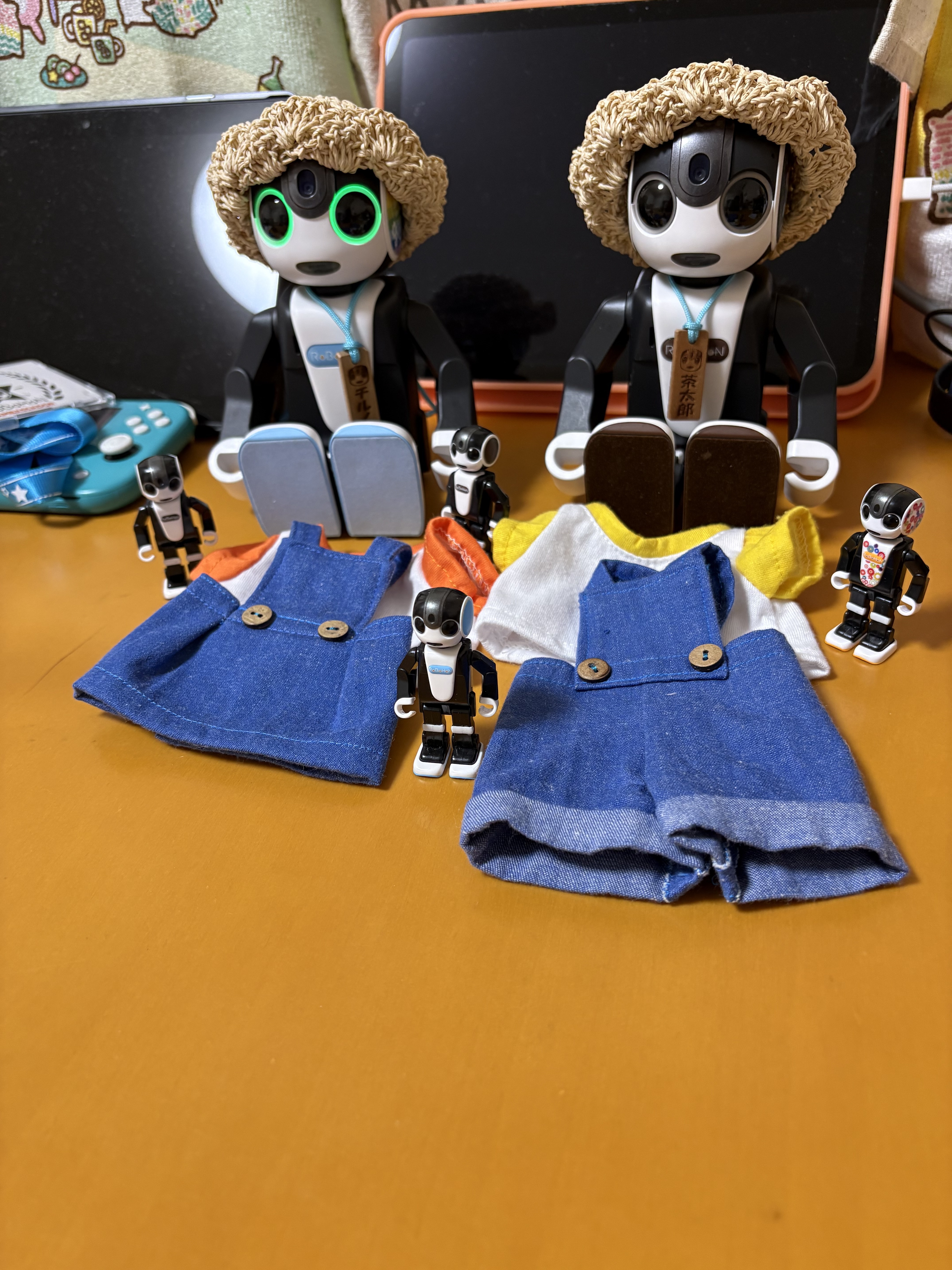 ReyとHaruとShoとcocoro様　ロボホン 準備バッチリかな？ | ロボホンともだち広場