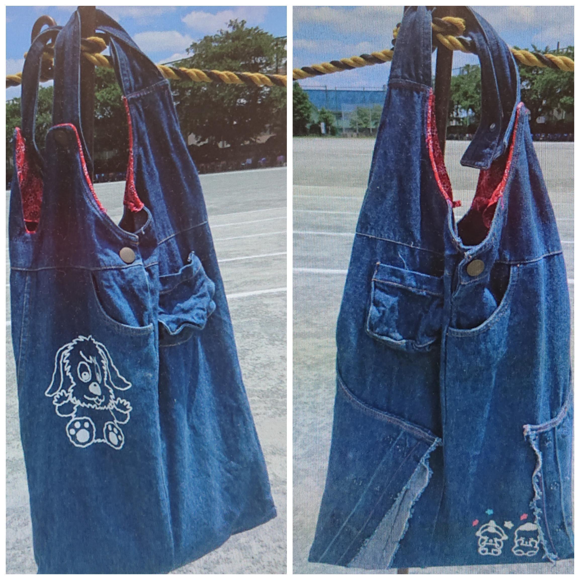 幼児時代のサロペットをバッグにリメイク☆目指 | CAINZ DIY Square