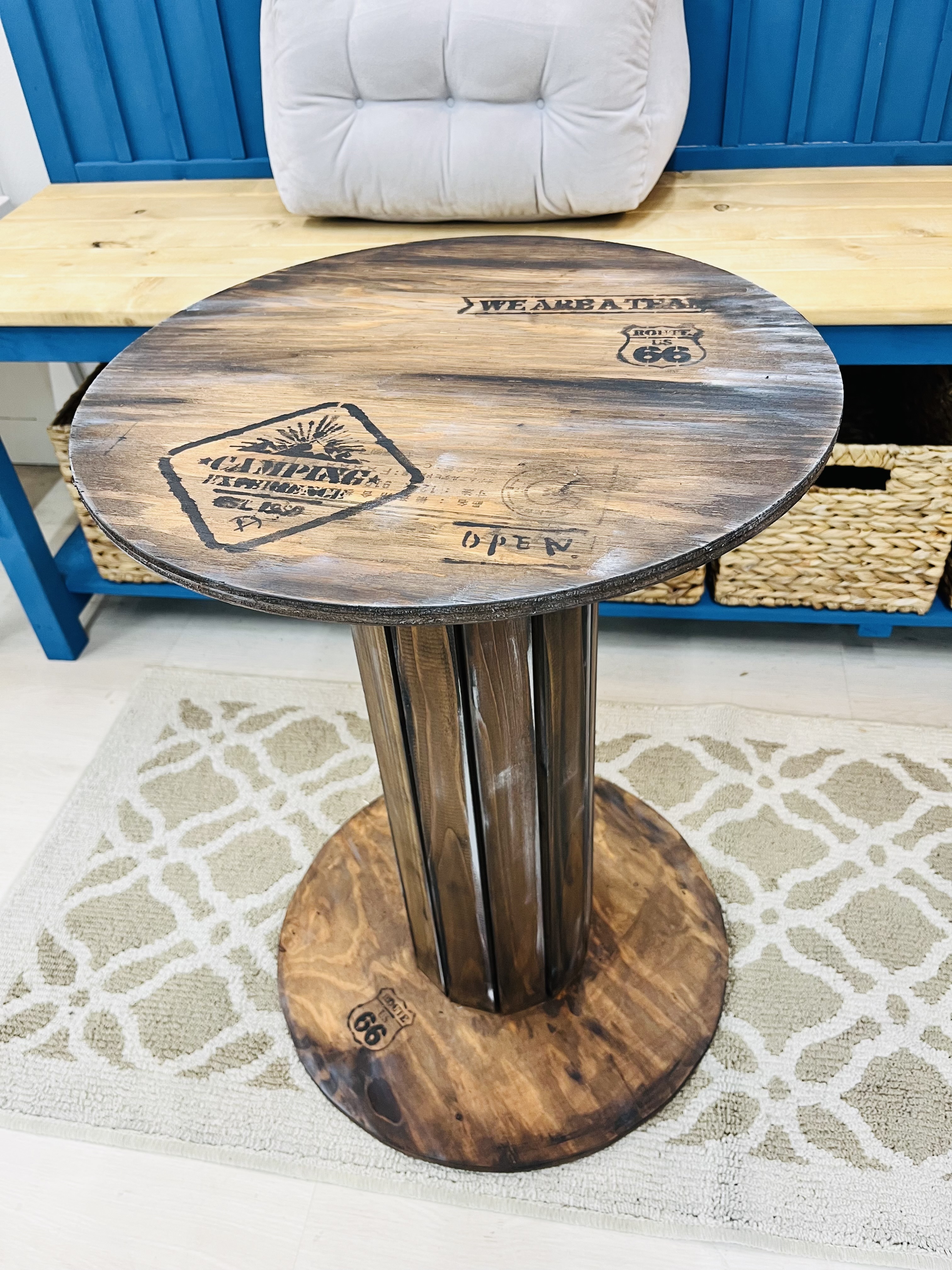 ケーブルドラムテーブル ケーブルドラム風テーブル | CAINZ DIY Square