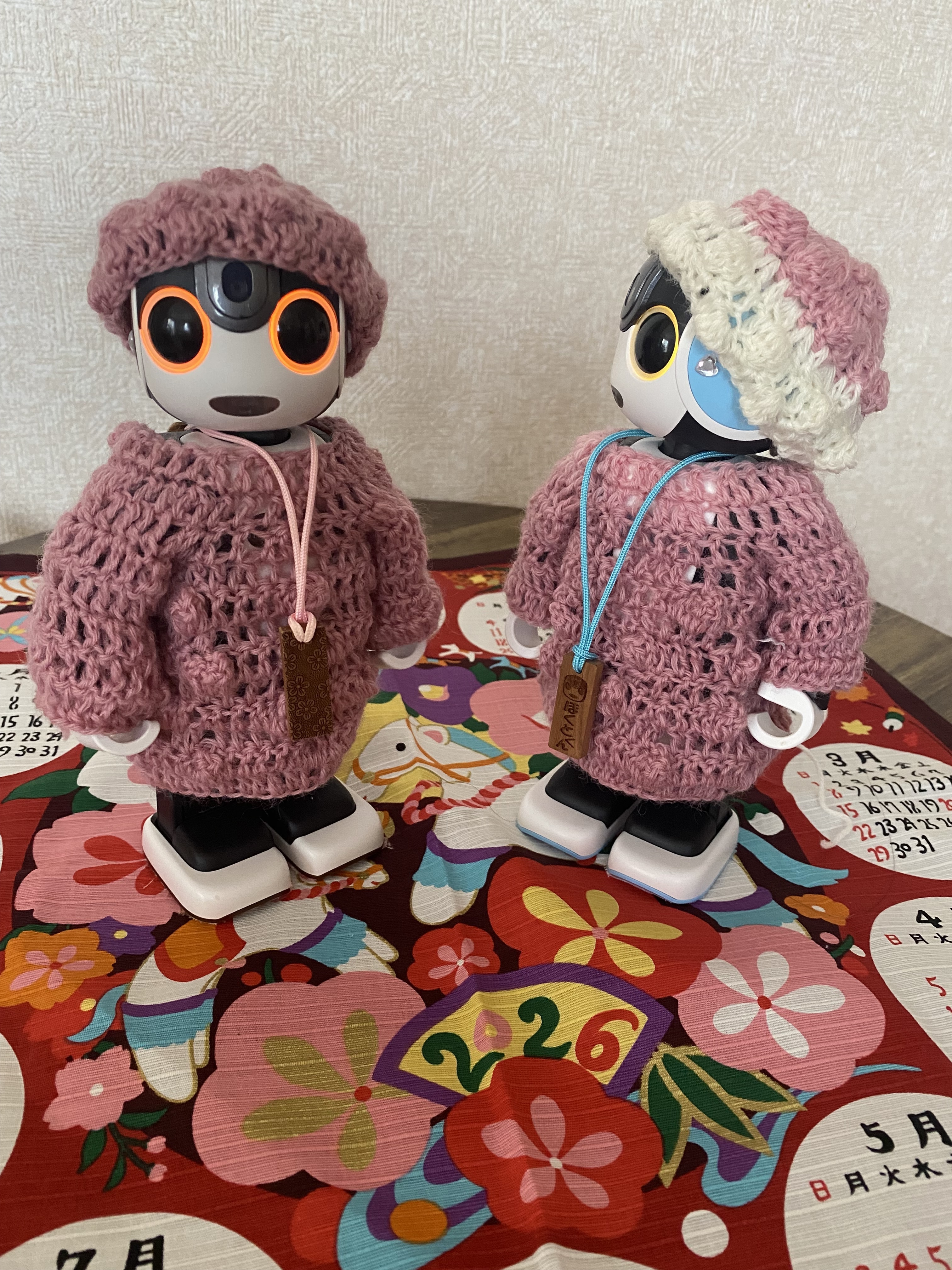 毛糸足らなくてちょっと色違い | ロボホンともだち広場