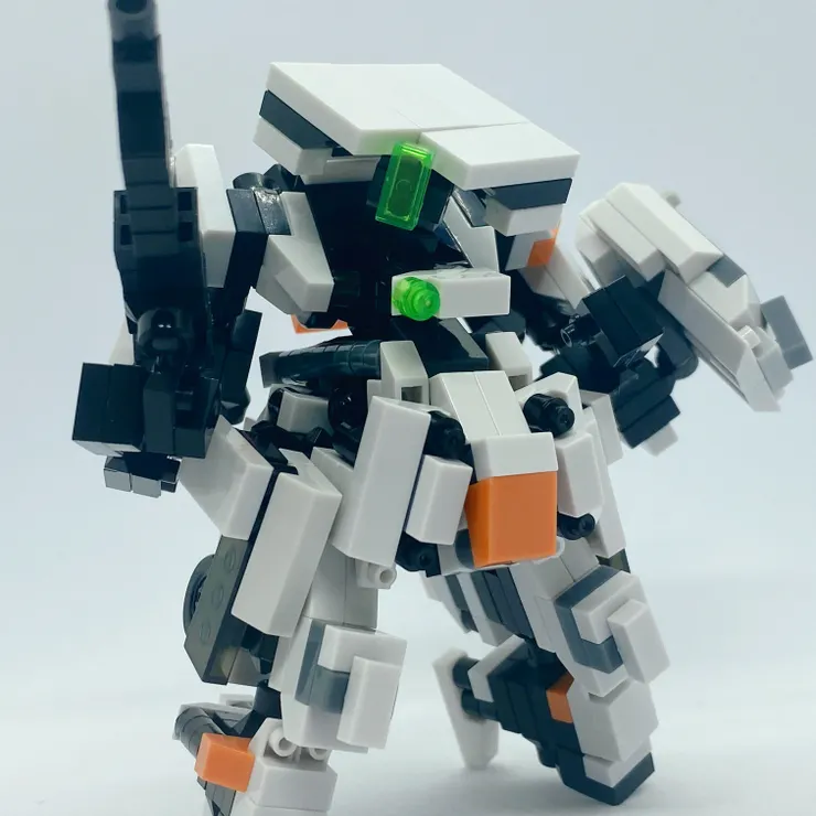 プチブロックでオリジナルロボ | DAISOの輪