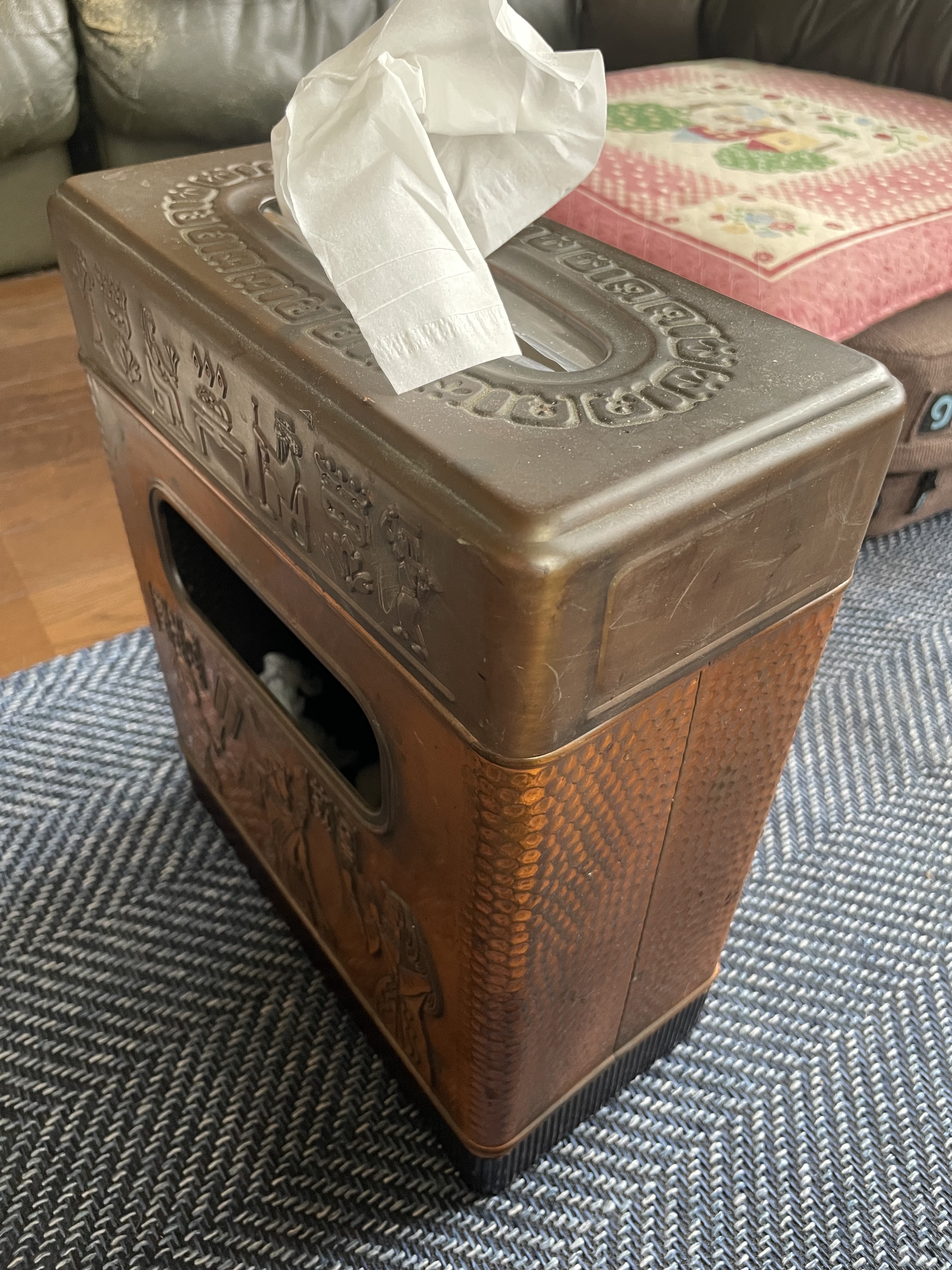 ティッシュ YBTS-002 ありがとうポップアップボックスティッシュ40W 服部 1