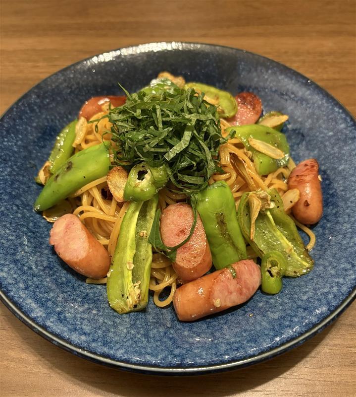 お盆期間中に収穫したピーマンを使った料理を色 | ピエトロホームタウン