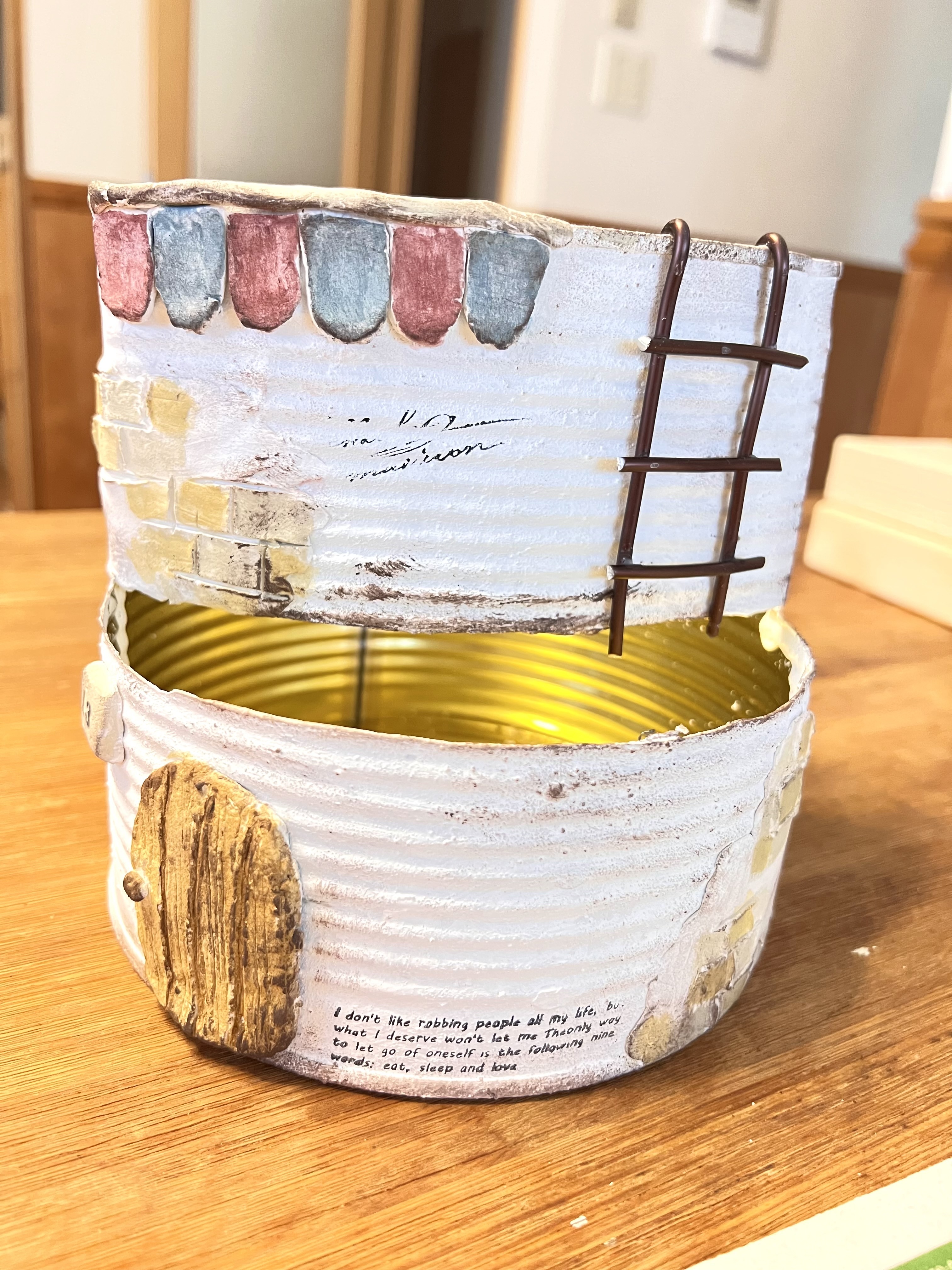 ロックタイトモニター♡リメイク缶二階建て 完成編 | CAINZ DIY Square