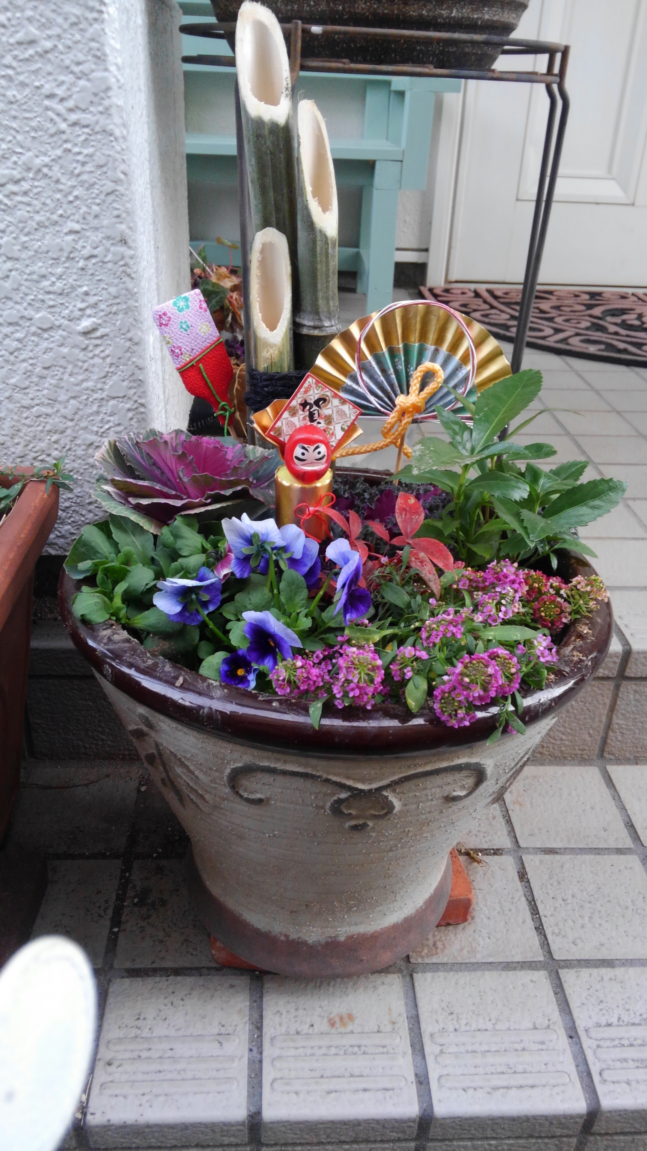 門松🎍風寄せ植えしました😃 | CAINZ DIY Square