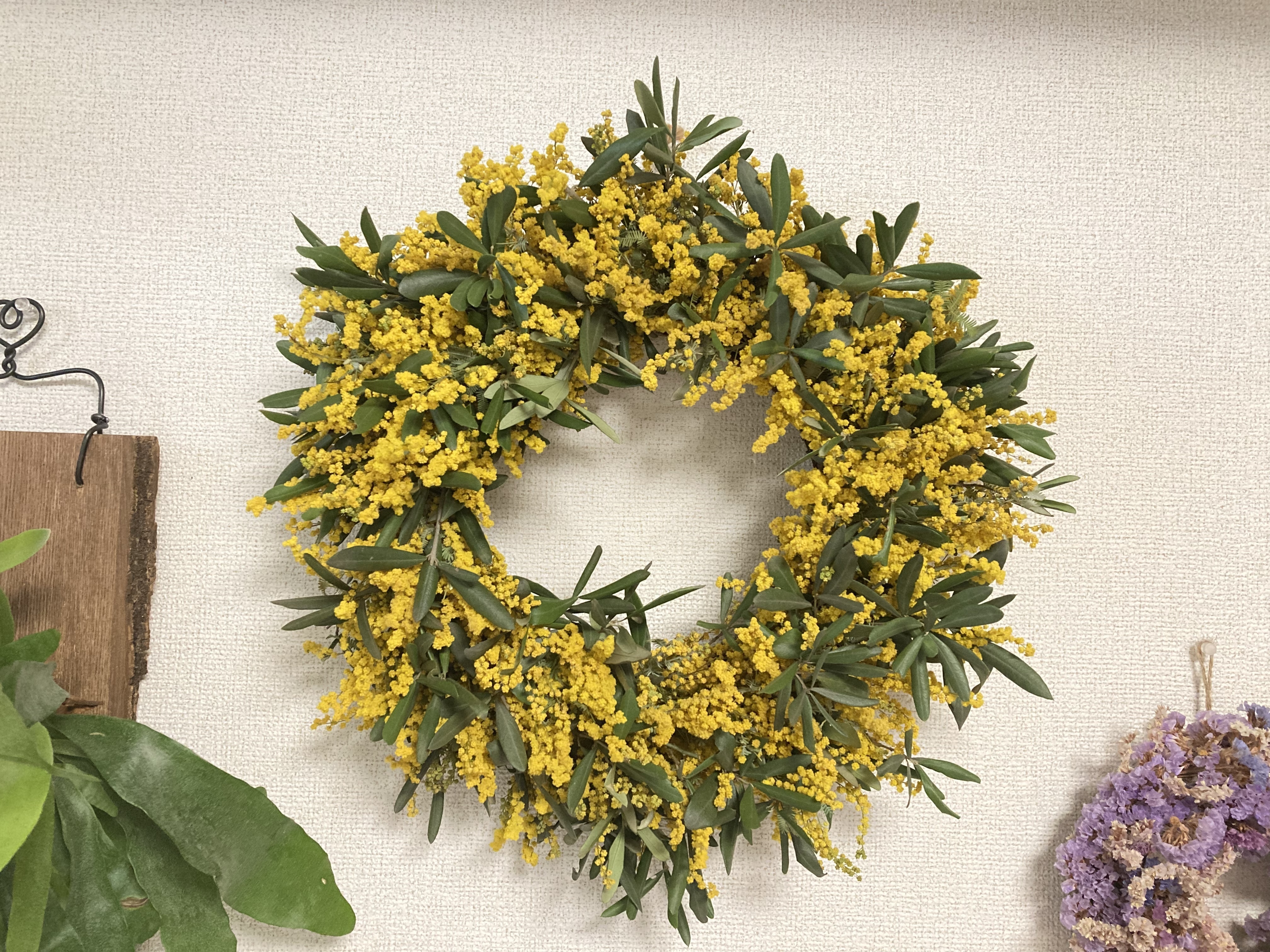ミモザのリースその後🌿.∘ | CAINZ DIY Square