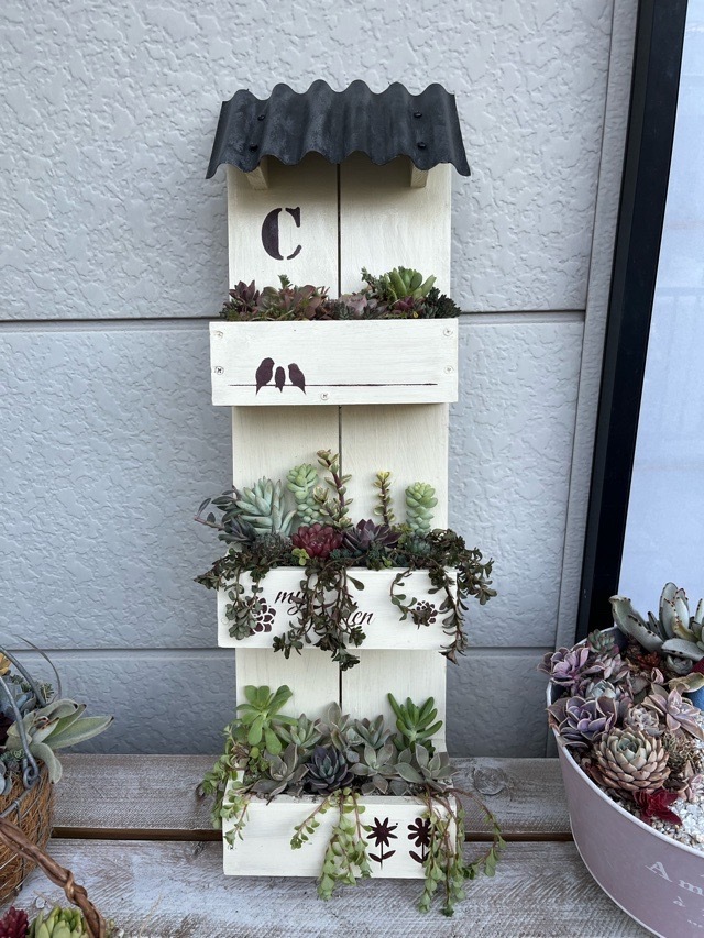 壁掛け三段プランター | CAINZ DIY Square