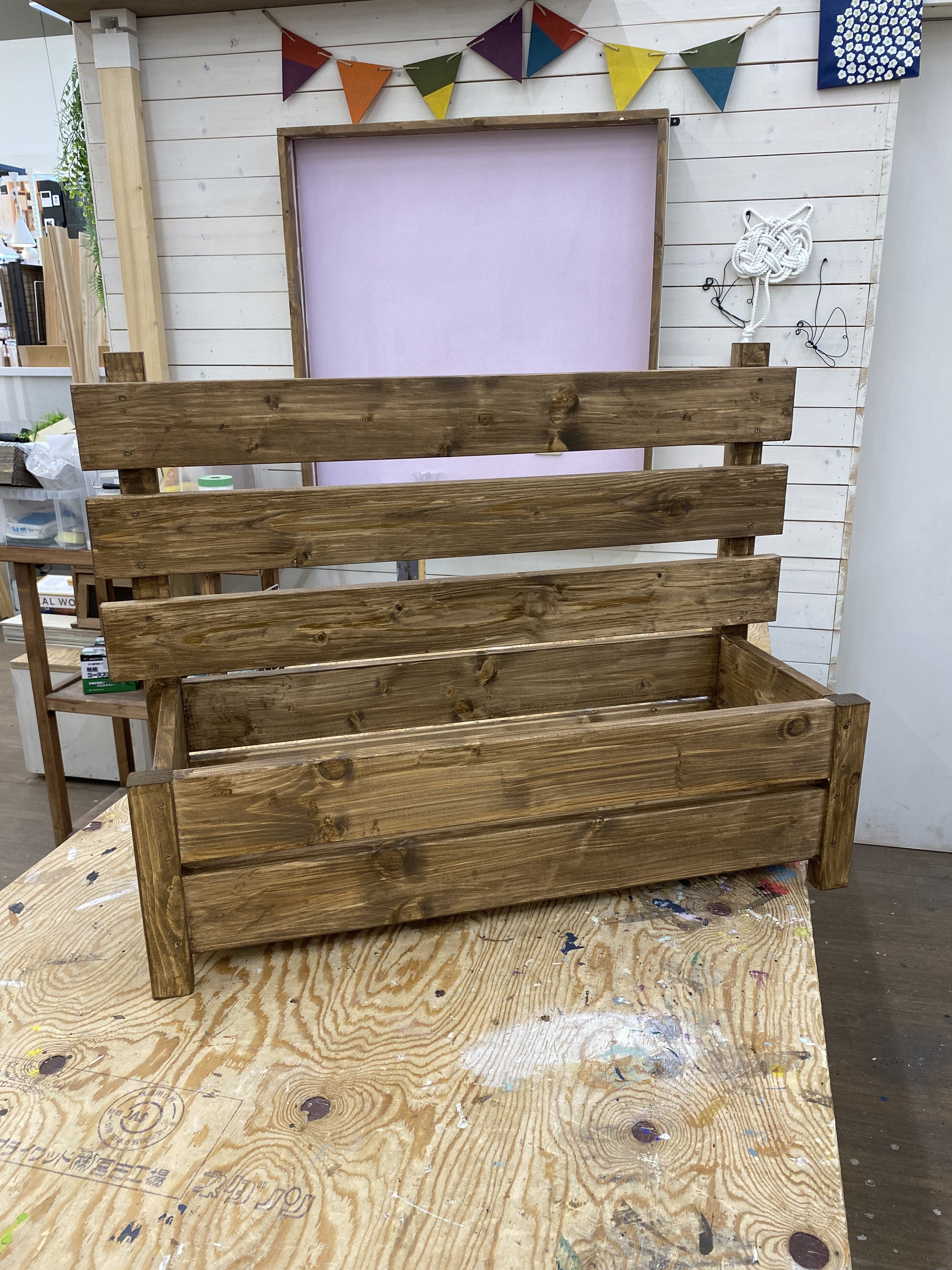 フェンス付き木製プランターカバー | CAINZ DIY Square