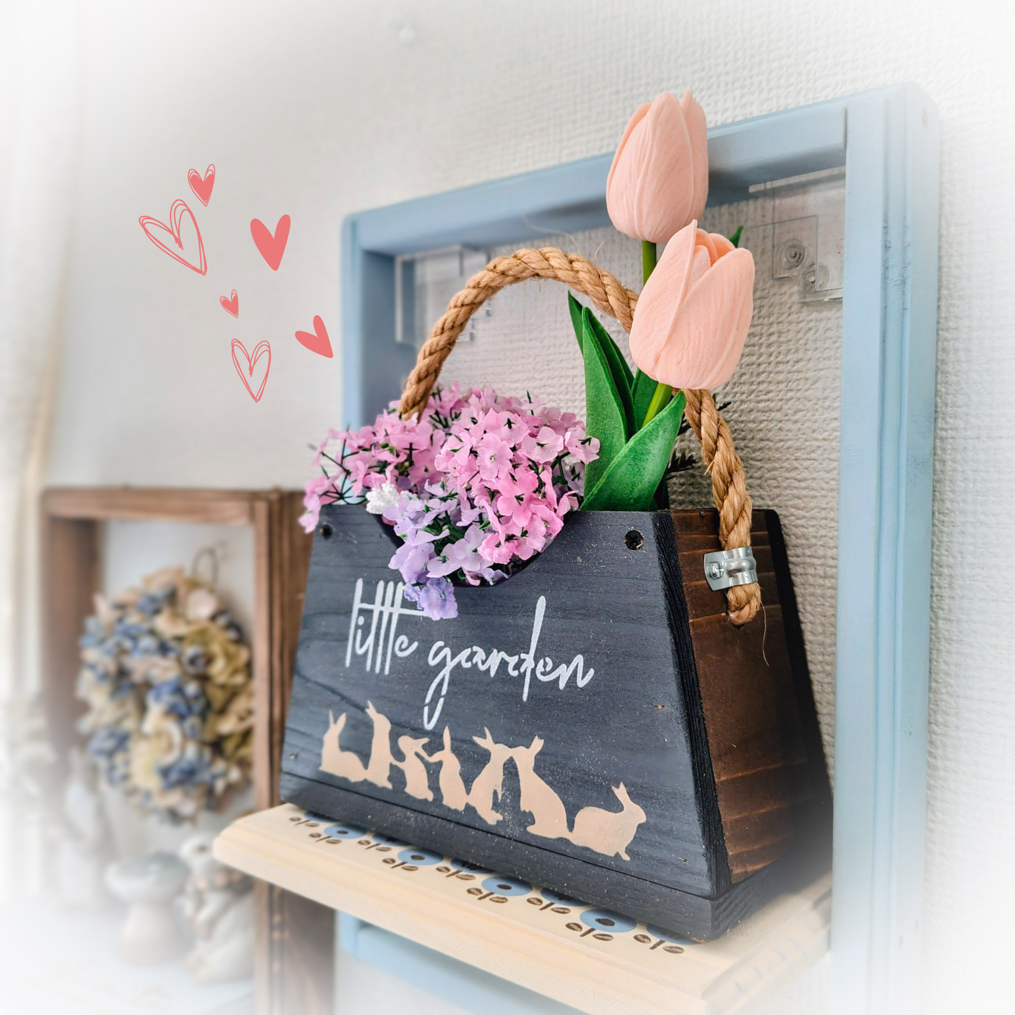 バッグ型ミニフラワーボックス👜 | CAINZ DIY Square