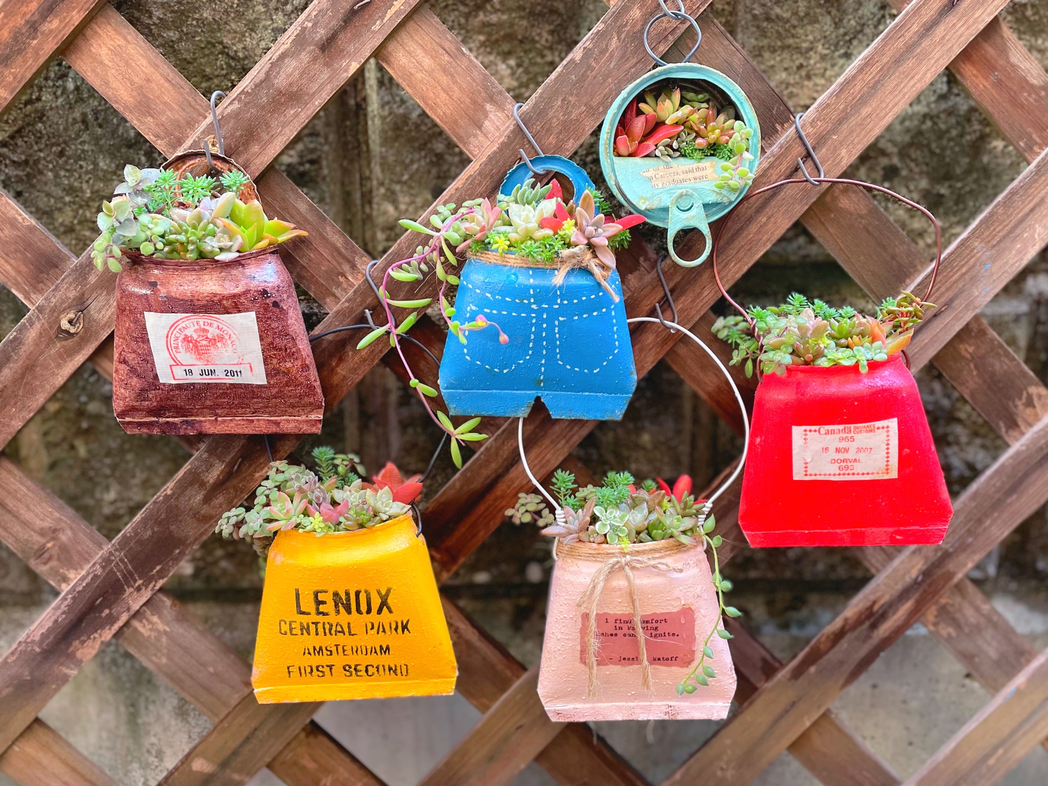 リメ缶Bagに多肉の寄せ植え🎶 | CAINZ DIY Square