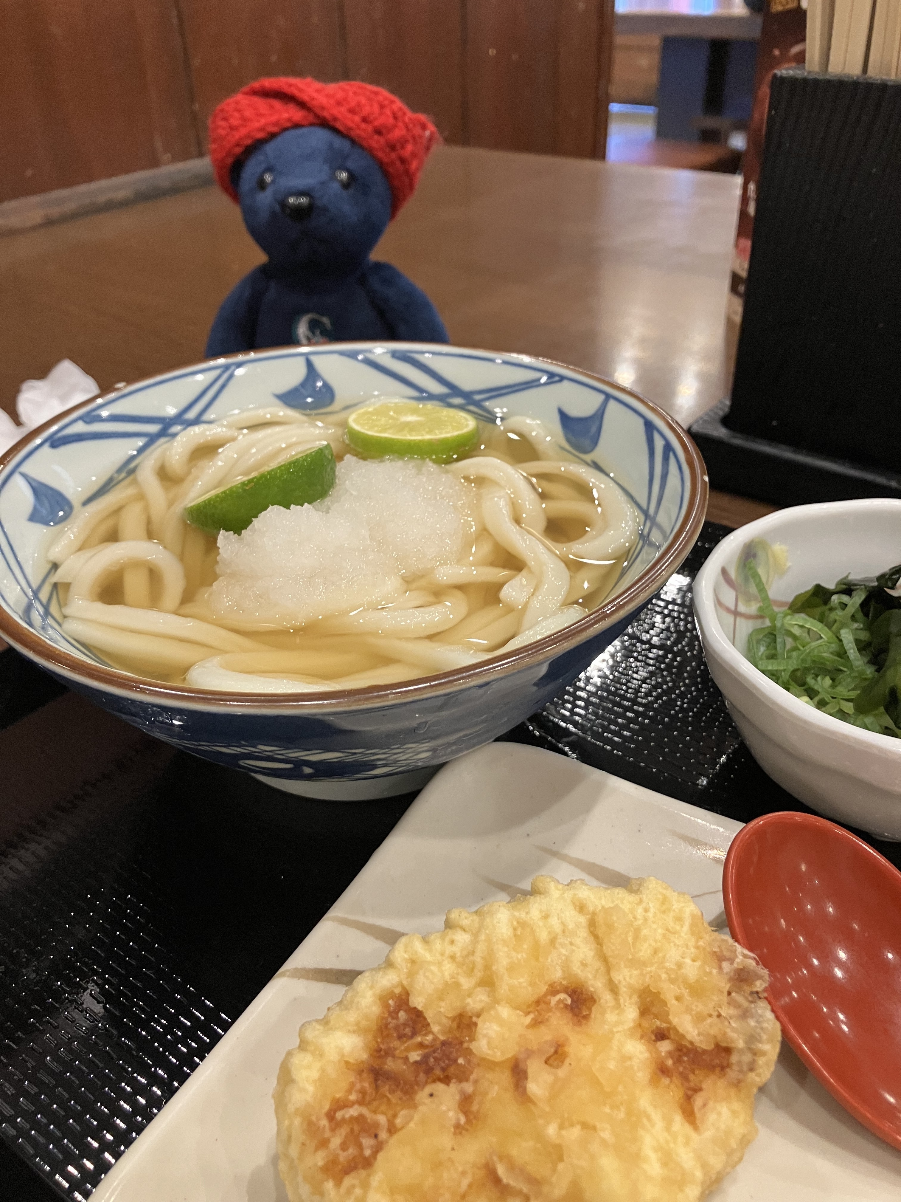 冷かけ3周目(第七弾)すだちおろし冷かけ3回目✨ | 丸亀製麺Mochi-Mochi