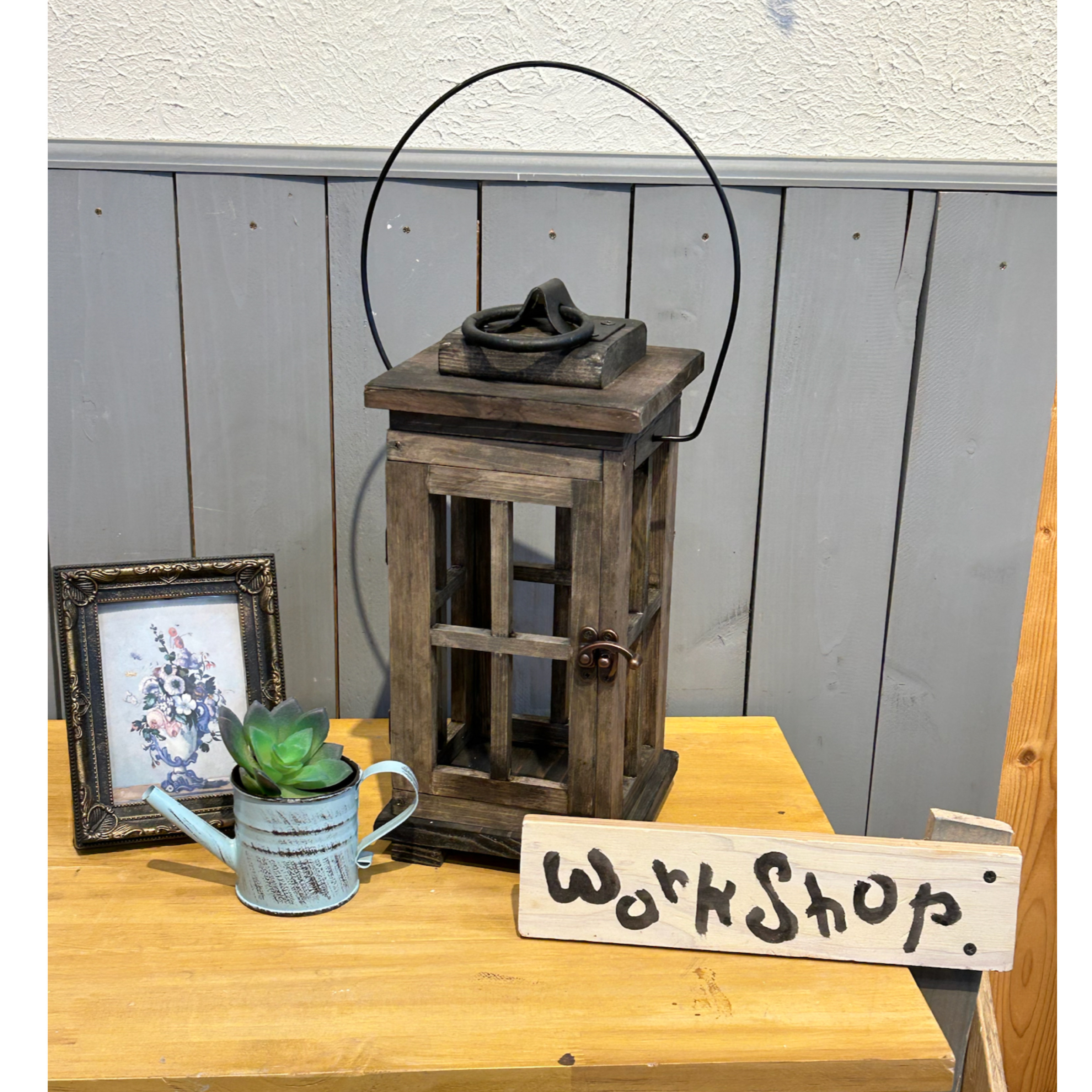 アンティーク調に仕上げるランタン風木製ケース♪ | CAINZ DIY Square