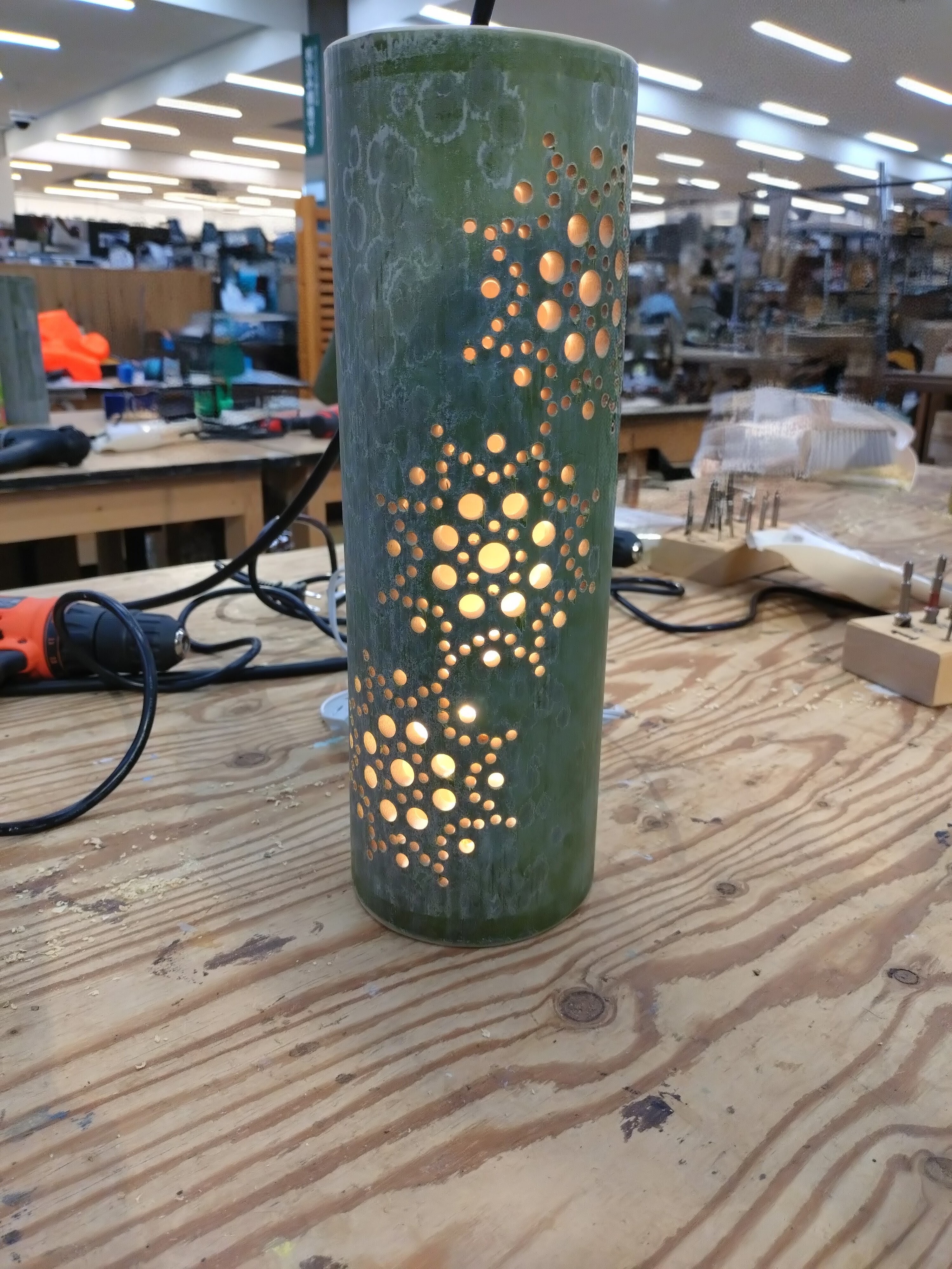 初めての竹灯篭2025.11.9 | CAINZ DIY Square