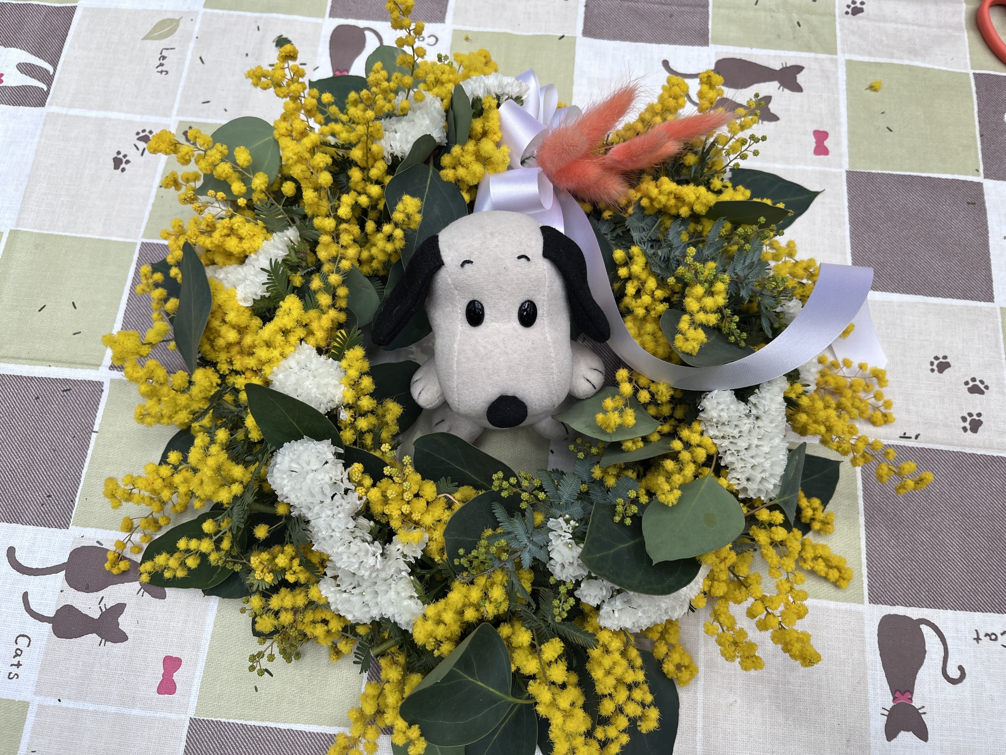 🌼*・ミモザのリースWS🌼*・ | CAINZ DIY Square