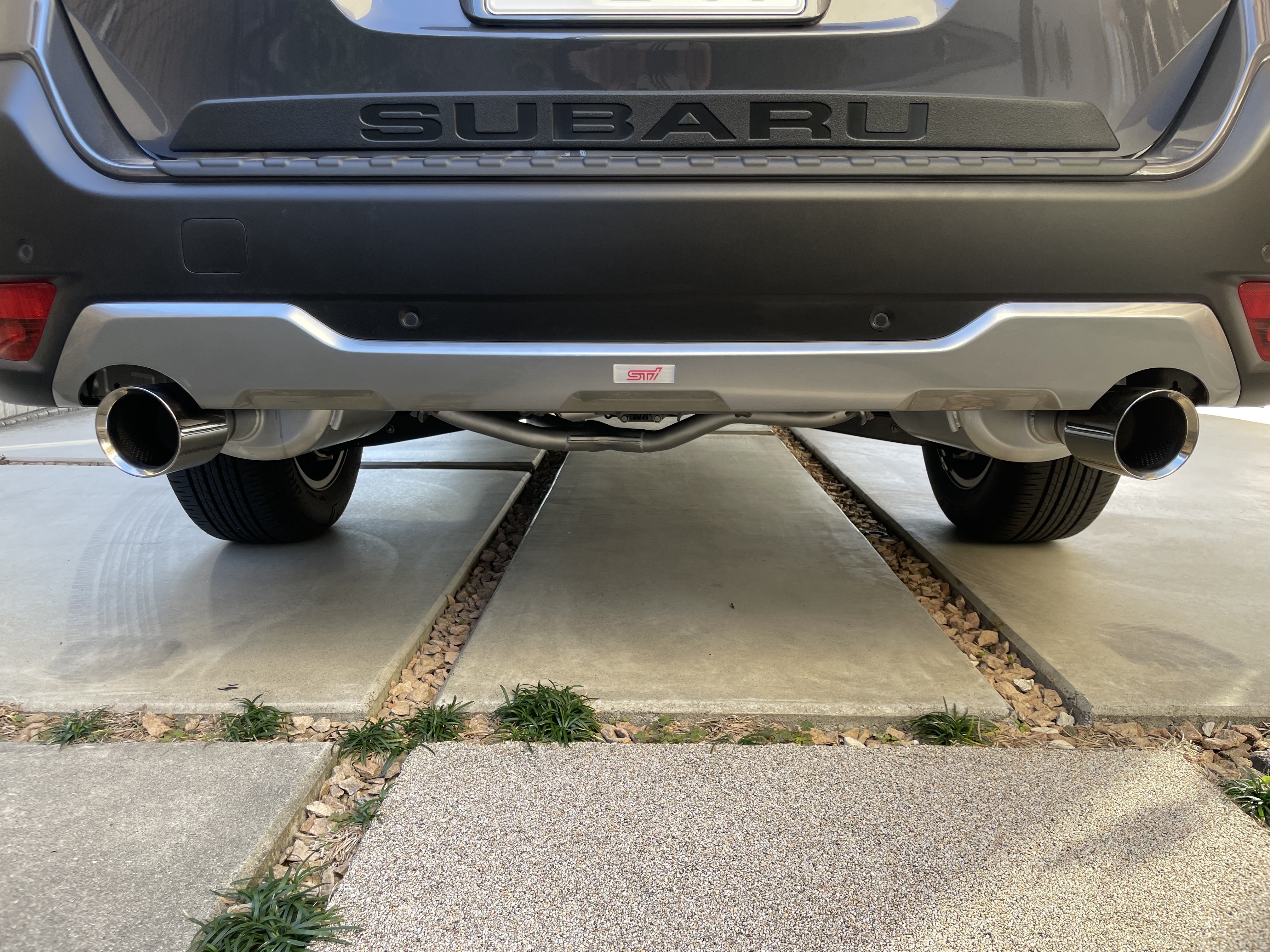 リアバンパーガード切り欠き加工(手直し) | スバ学＜SUBARU公式ファン