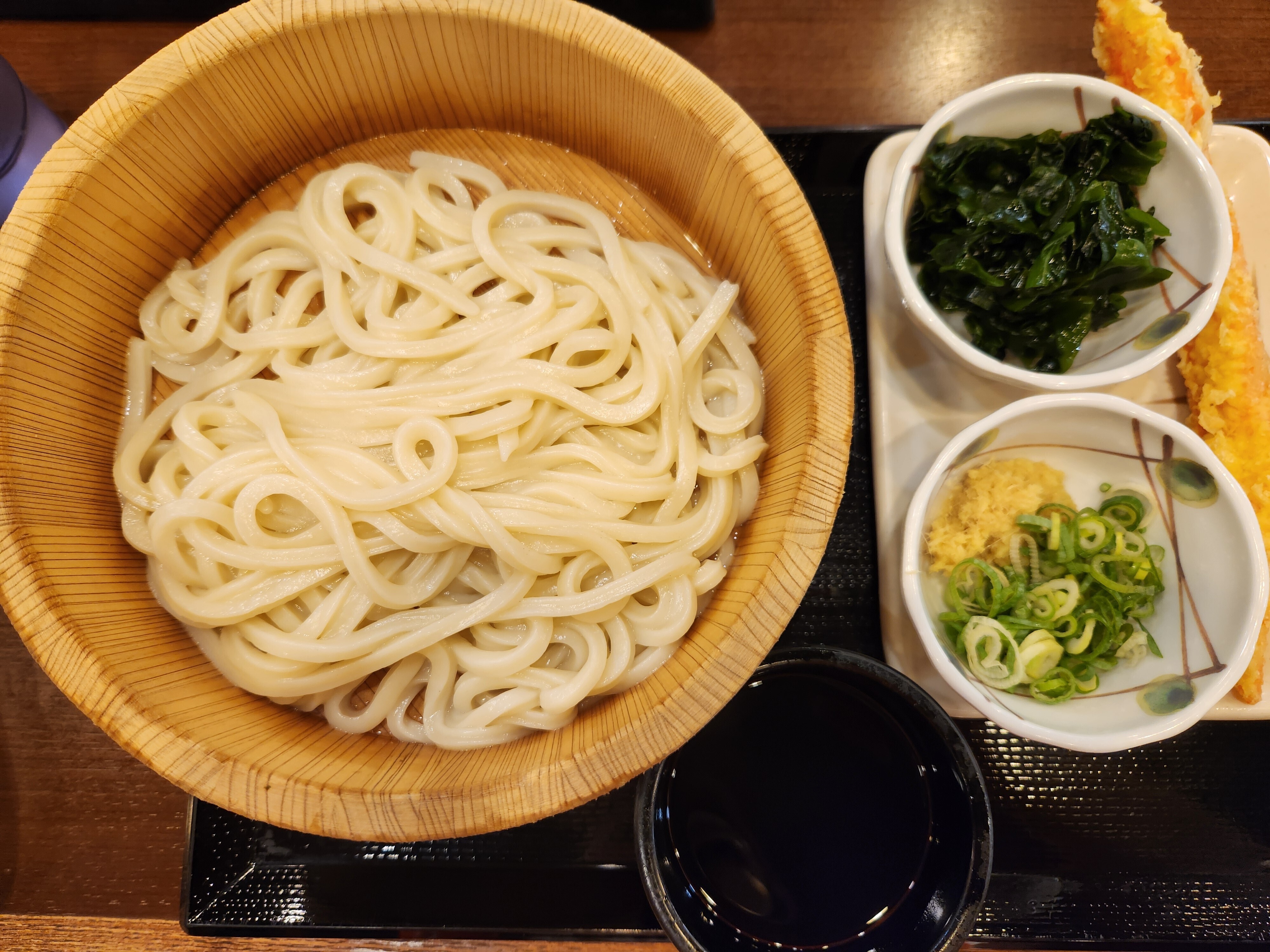 釜揚げうどん』湯無し(再び)+桶 | 丸亀製麺Mochi-Mochiクラブ​
