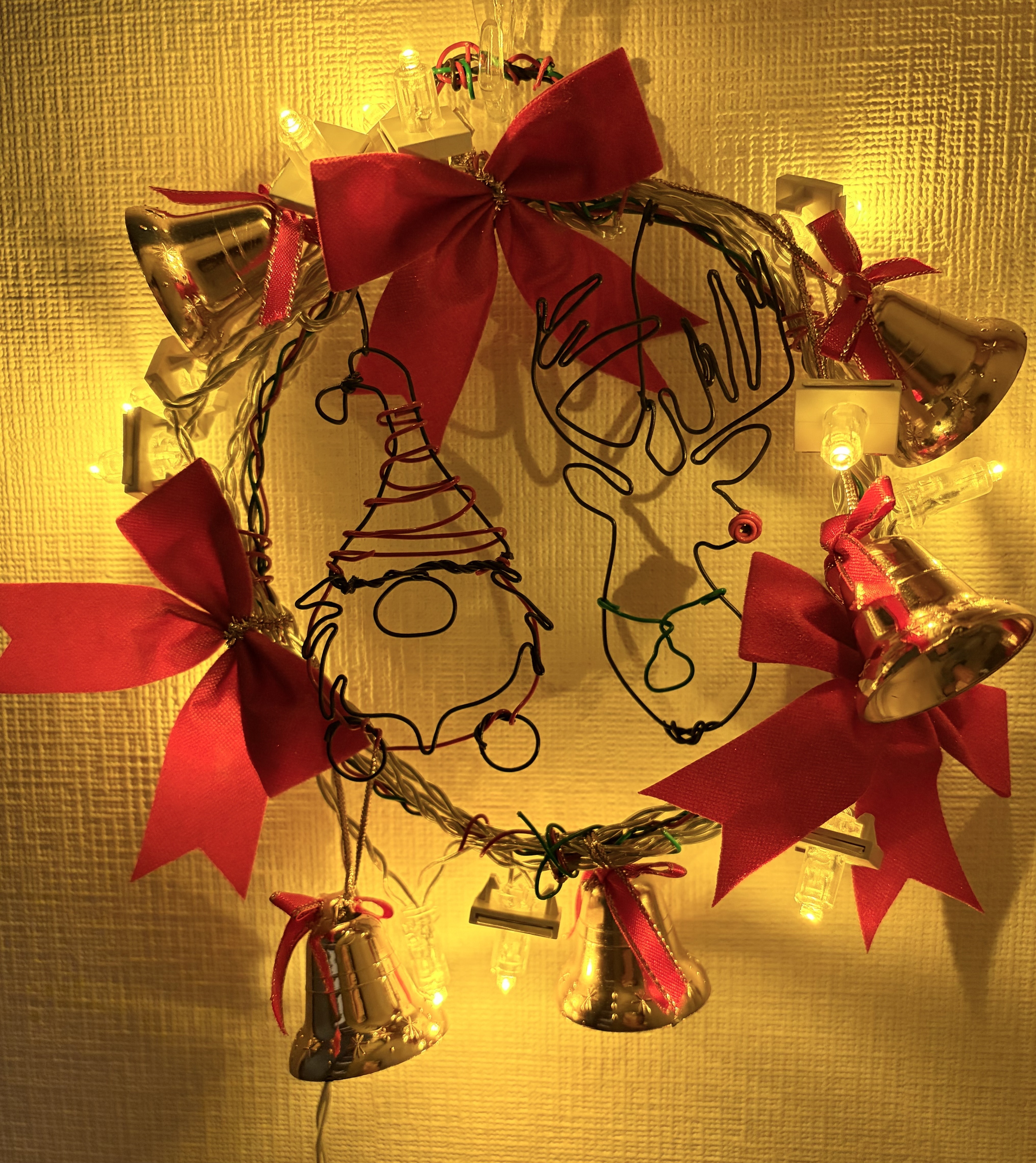 針金でクリスマスリース | CAINZ DIY Square