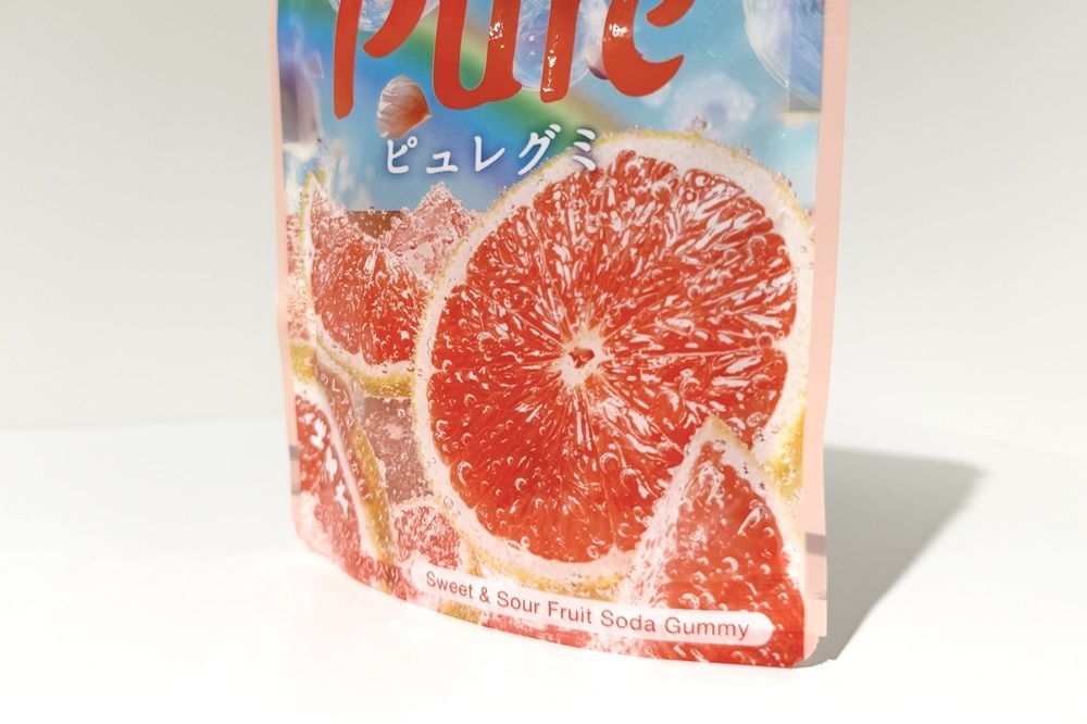 パッケージのフルーツ部分