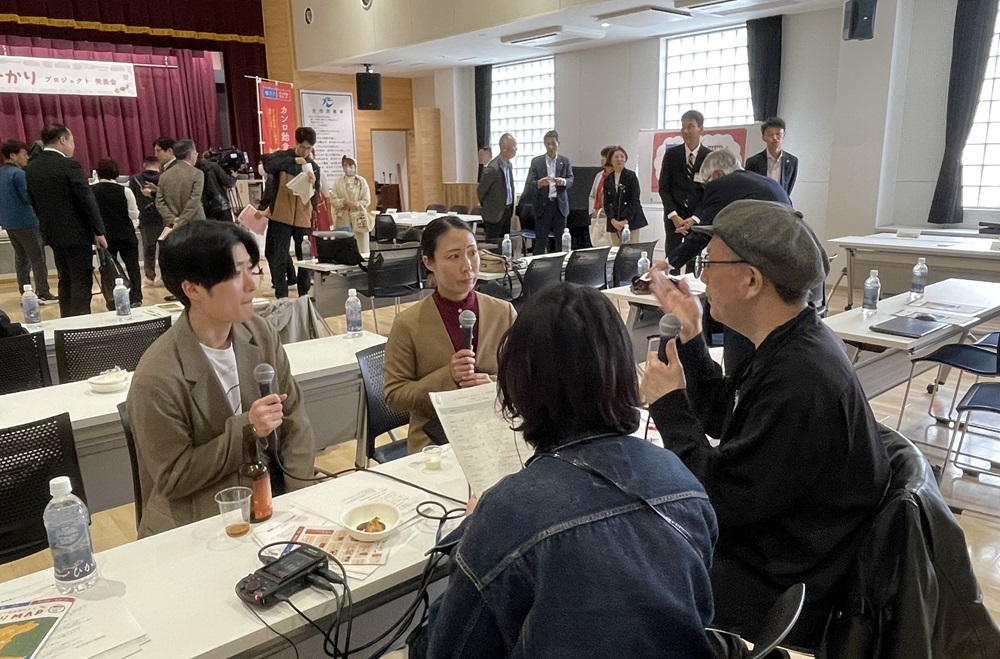 ポッドキャスト収録の様子