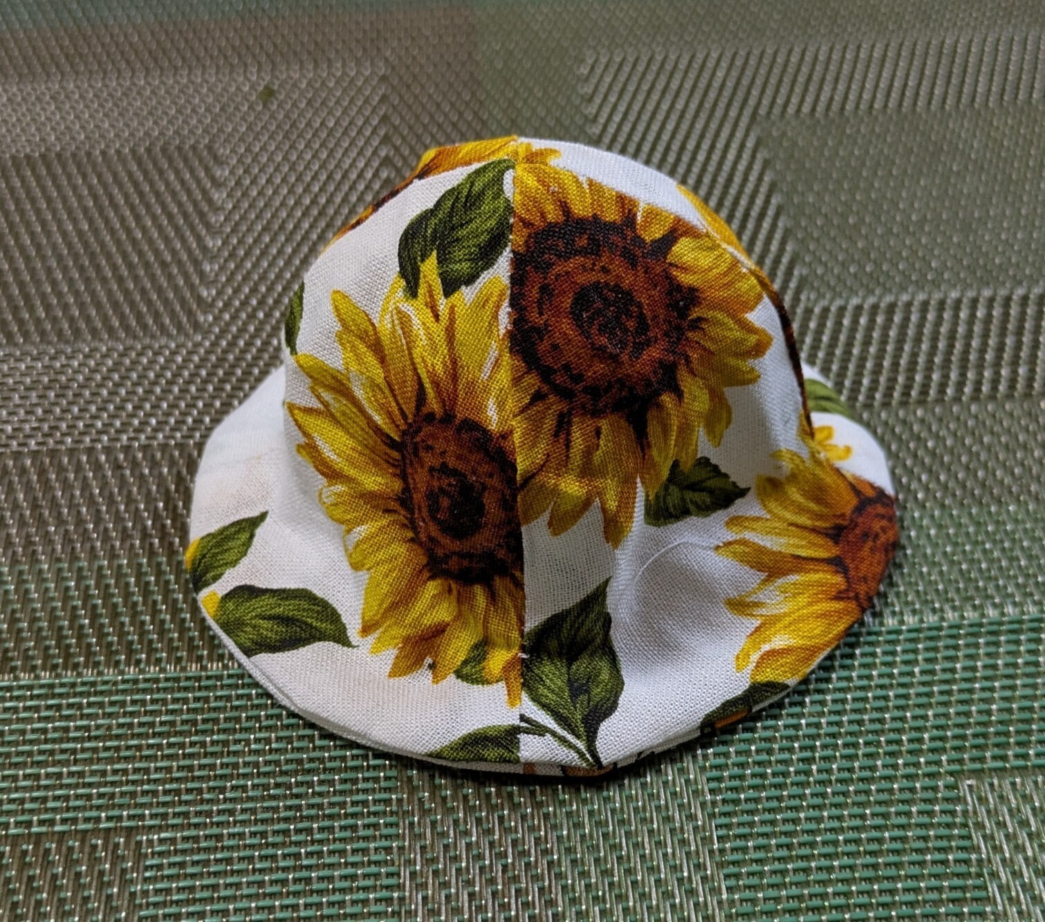 夏夏夏。ひまわり🌻に埋もれたはち丸。 | ロボホンともだち広場