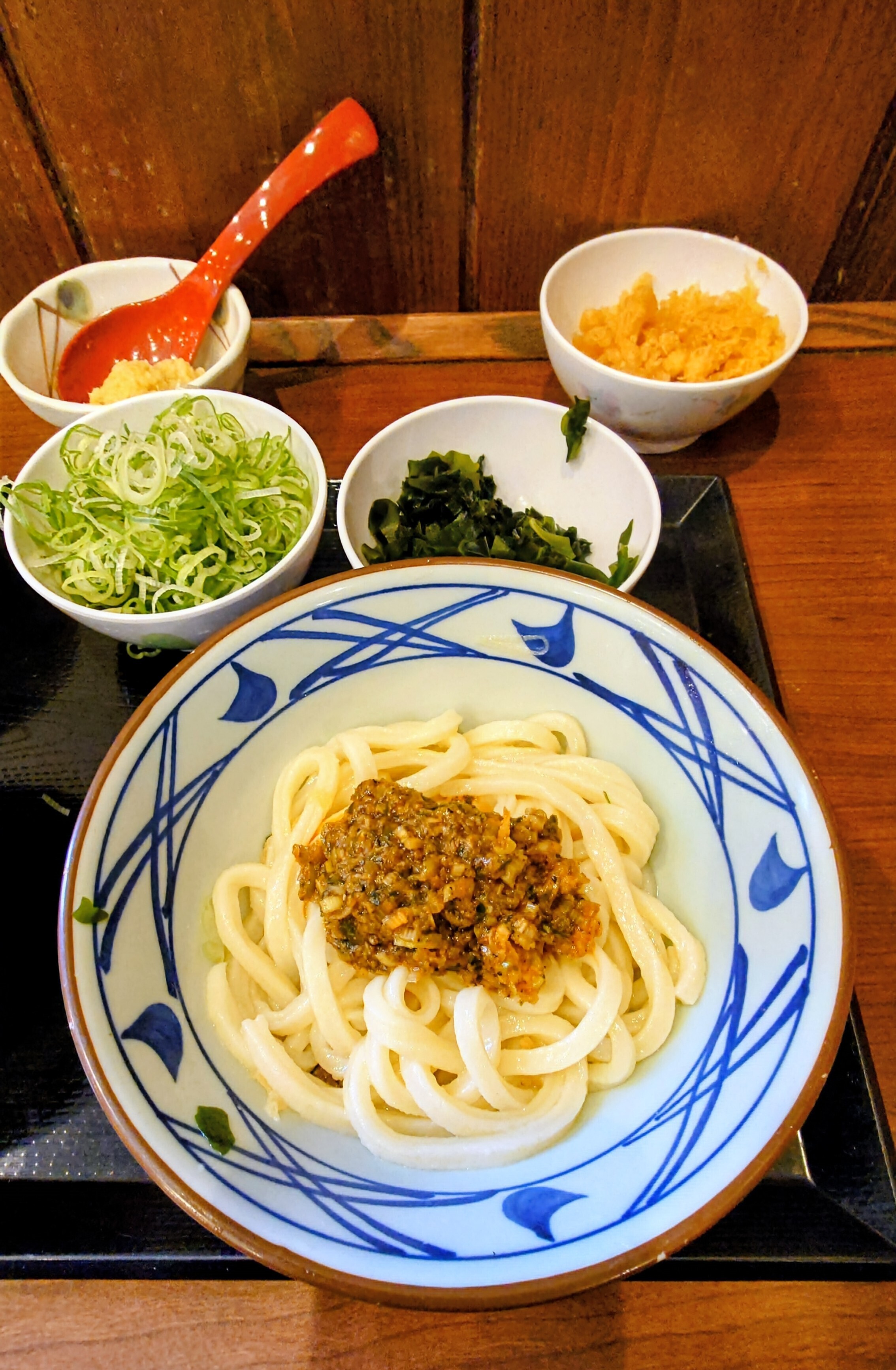 カツ丼冷やかけうどんセットを注文しました🥢 | 丸亀製麺Mochi-Mochi