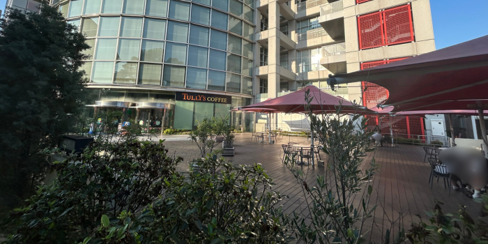 扇町公園関西テレビ店　テラス席