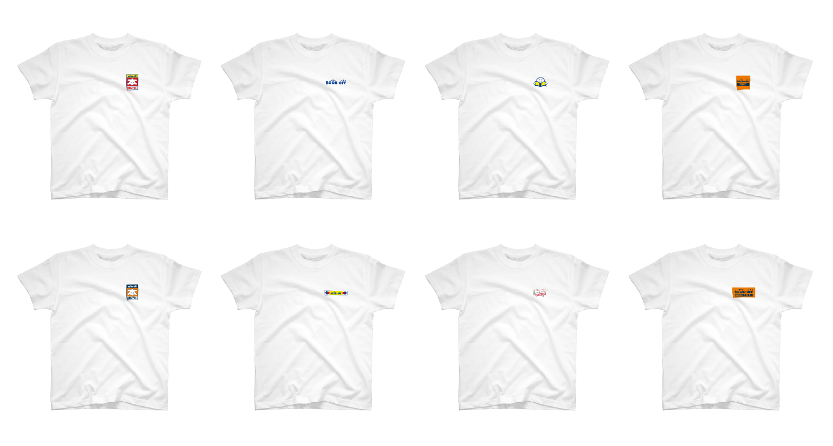 ワンポイントTシャツ｜ブックオフ公式オリジナルグッズ