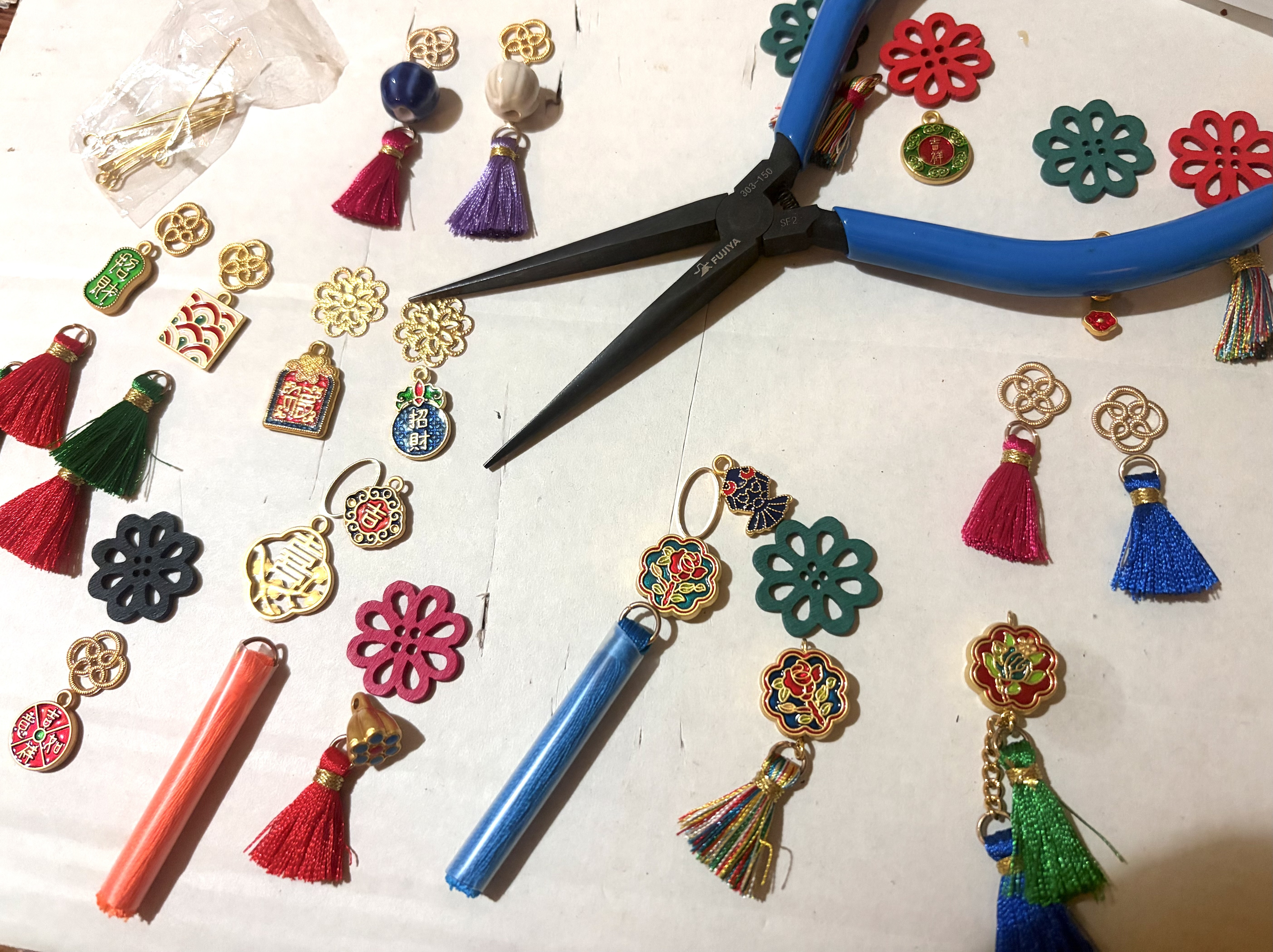 和装のアクセサリー　イヤリング　ピアス