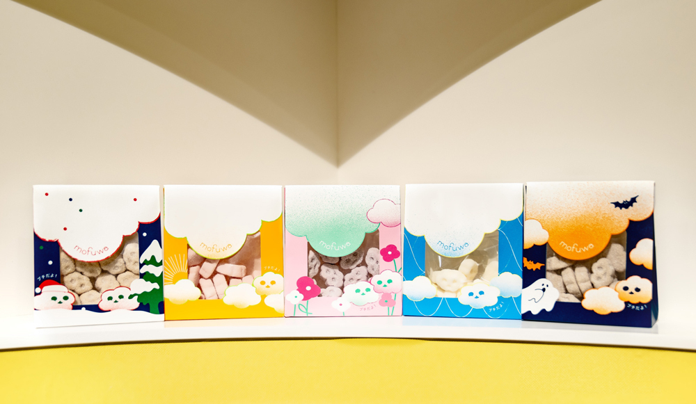 mofuwaプチの様々なパッケージ