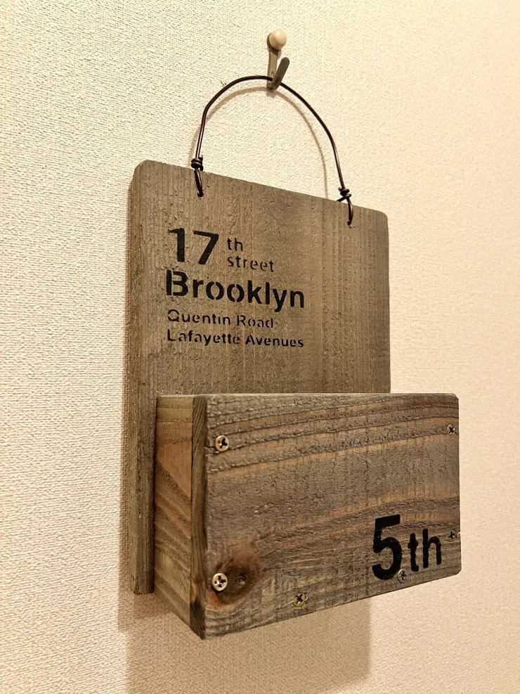 木箱ボードプランター