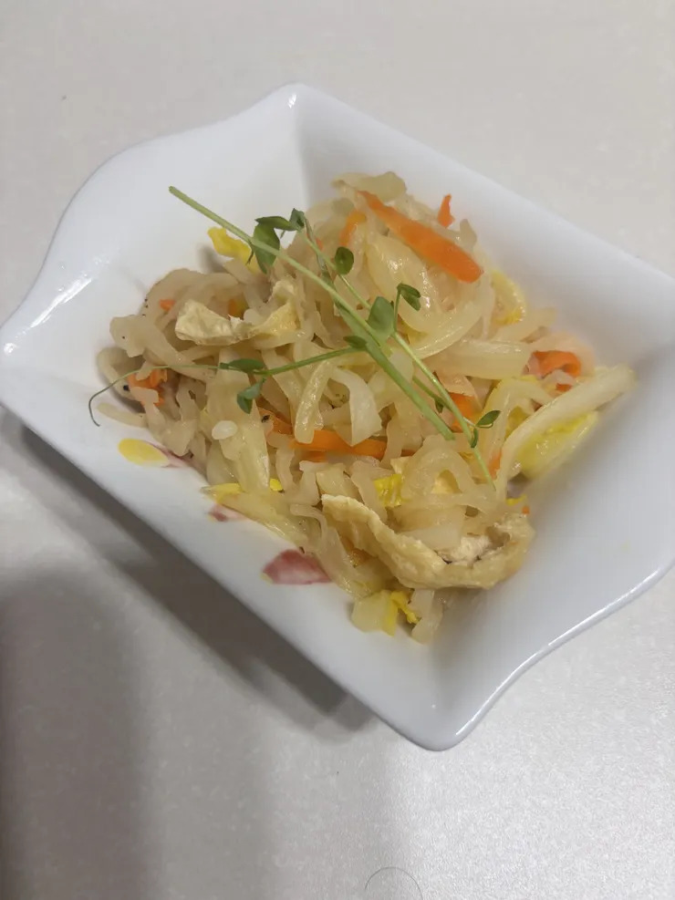 切り干し大根のコンソメ煮