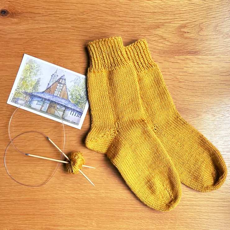 ソックス完成しました🧦